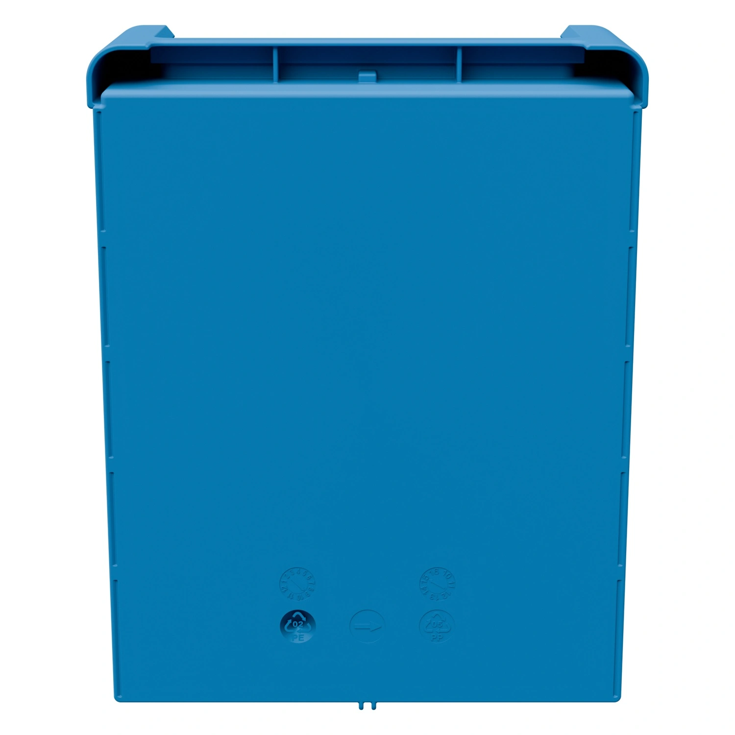 Полочный контейнер SK-3209 300х235х90 мм iPlast голубой с 1 поперечной перегородкой