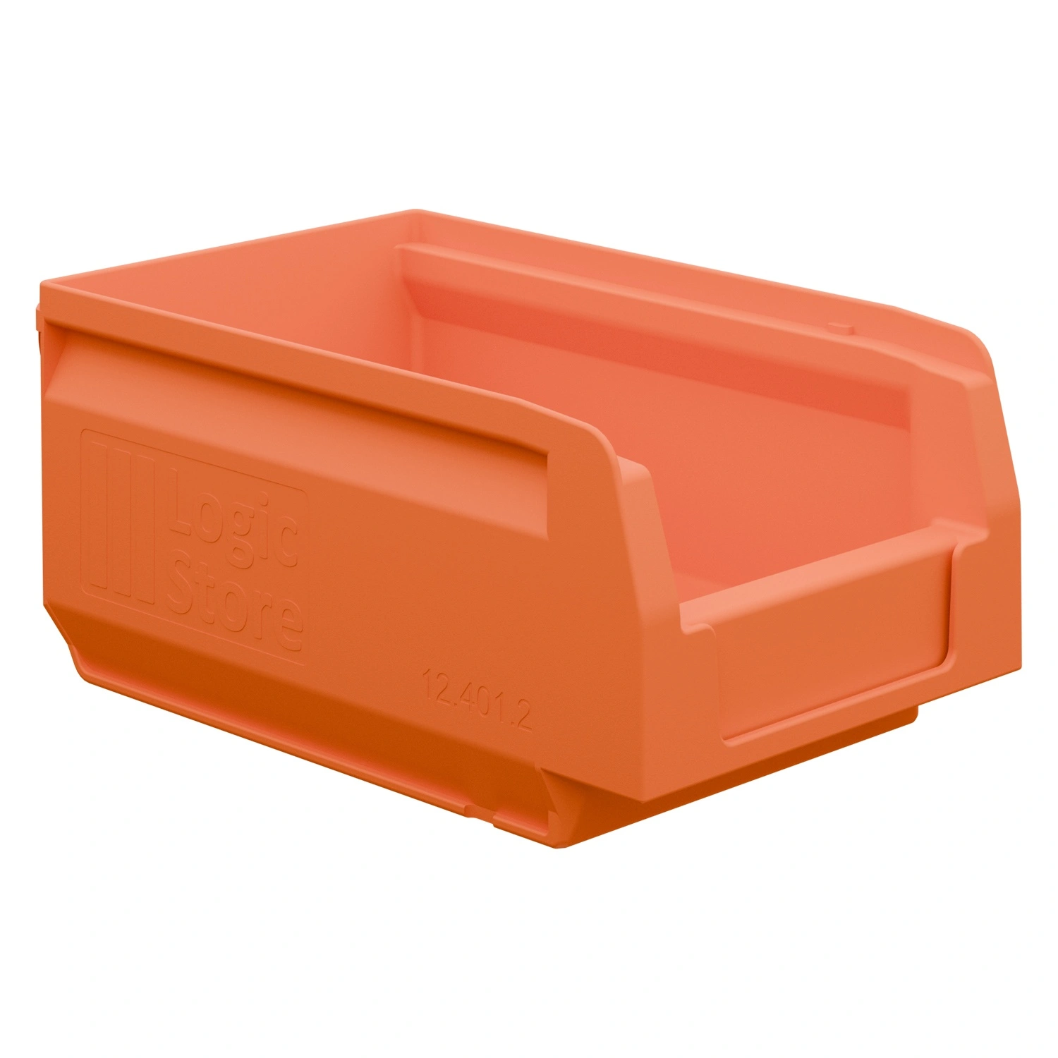 Складской лоток Logic Store 165x100x75 мм iPlast оранжевый