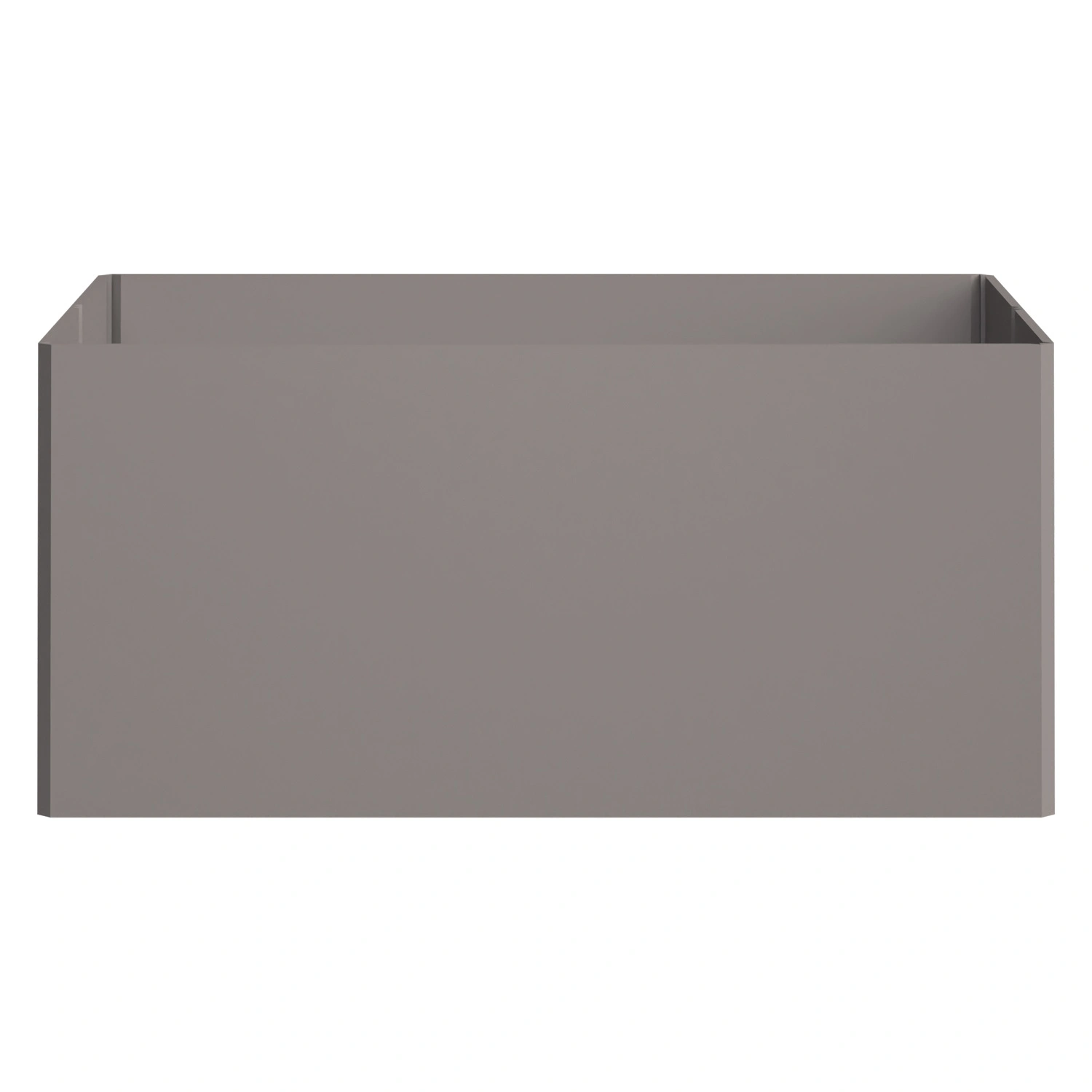 Стенка контейнера СПП 1190x790x550 мм iPlast PolyBox серая