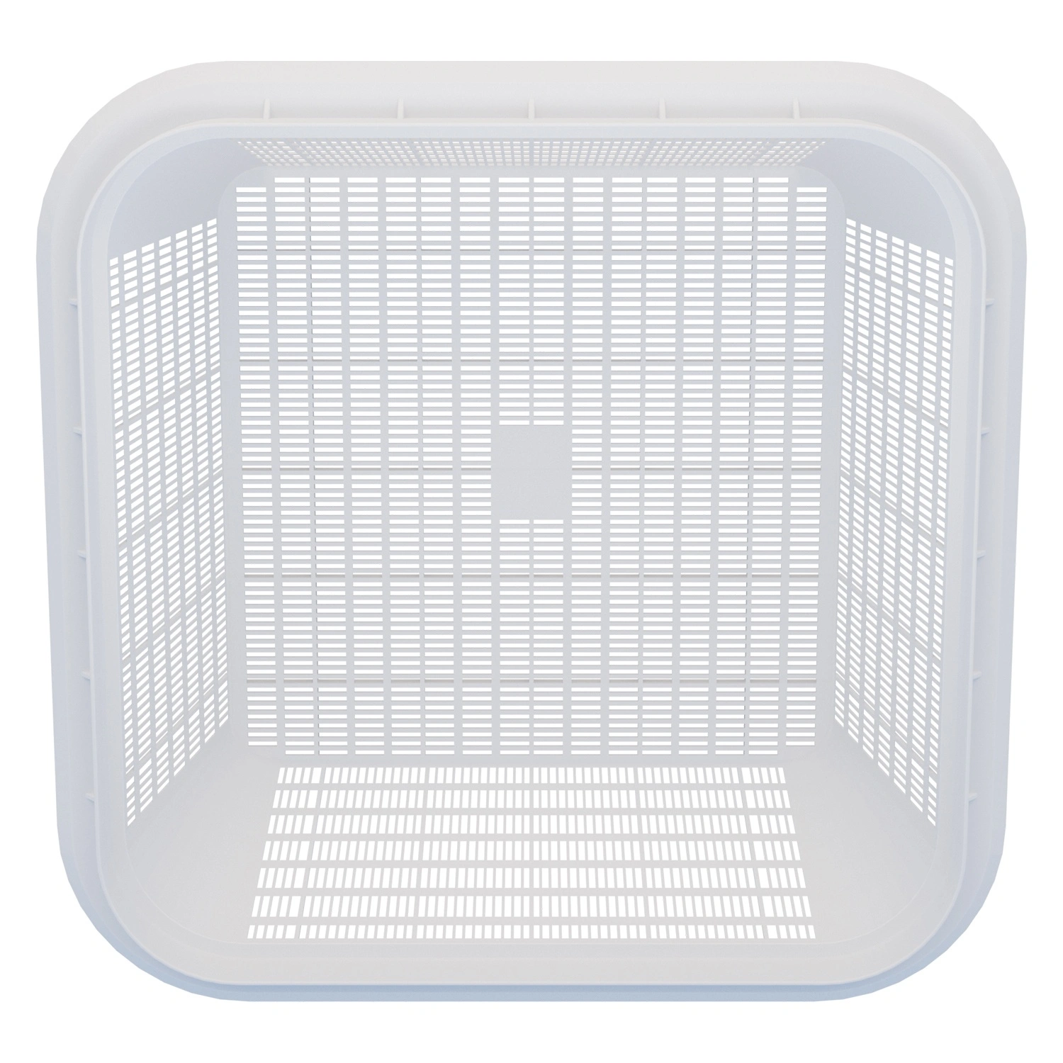 Контейнер сетчатый 348x348x145 мм iPlast белый для куботейнера