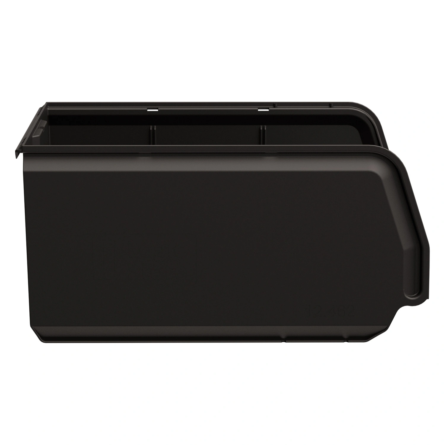 Складской лоток Logic Store 500х300х250 мм iPlast чёрный ЭКО NEW (12.462)
