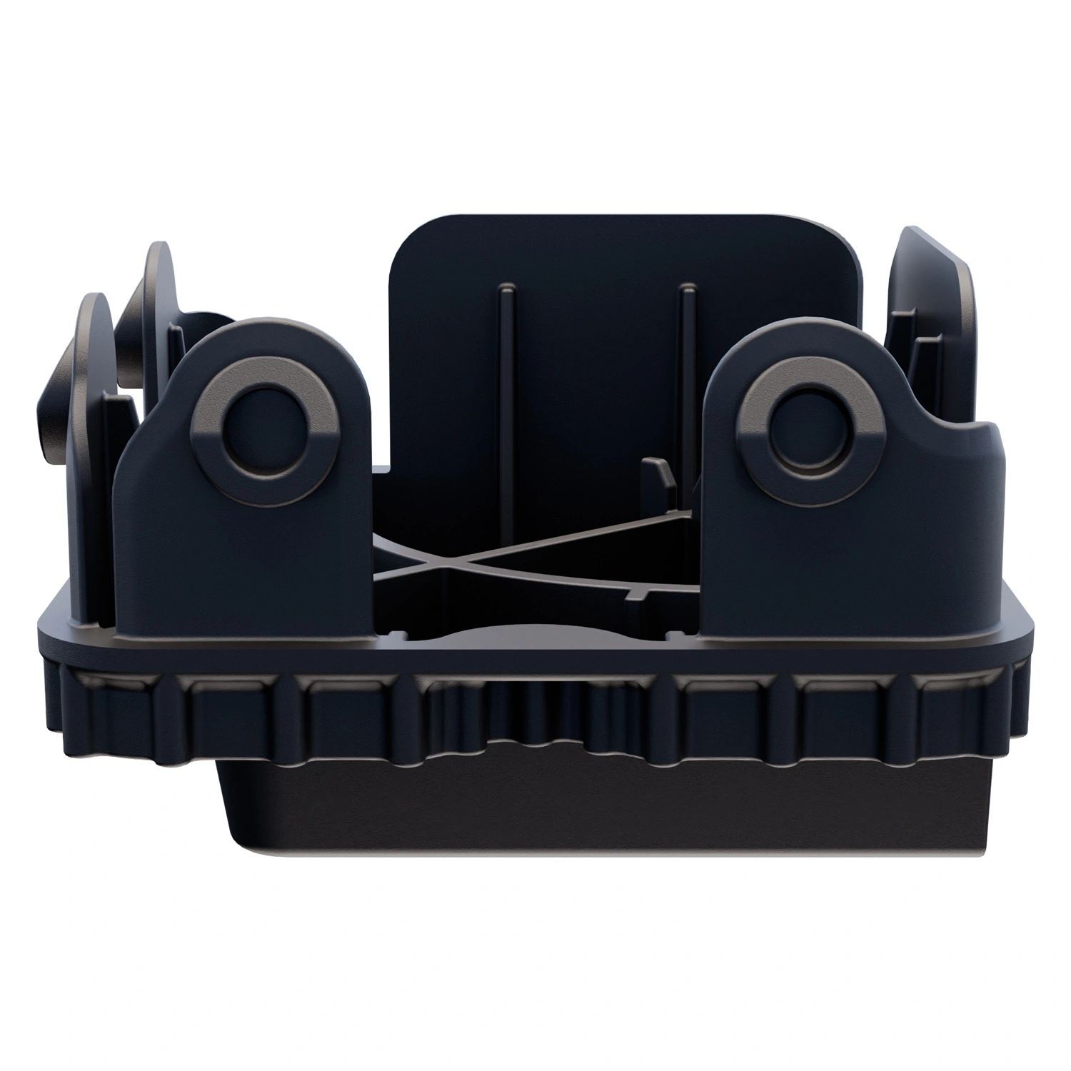 Ножки iPlast чёрные ЭКО для большого контейнера iBOX 11.603