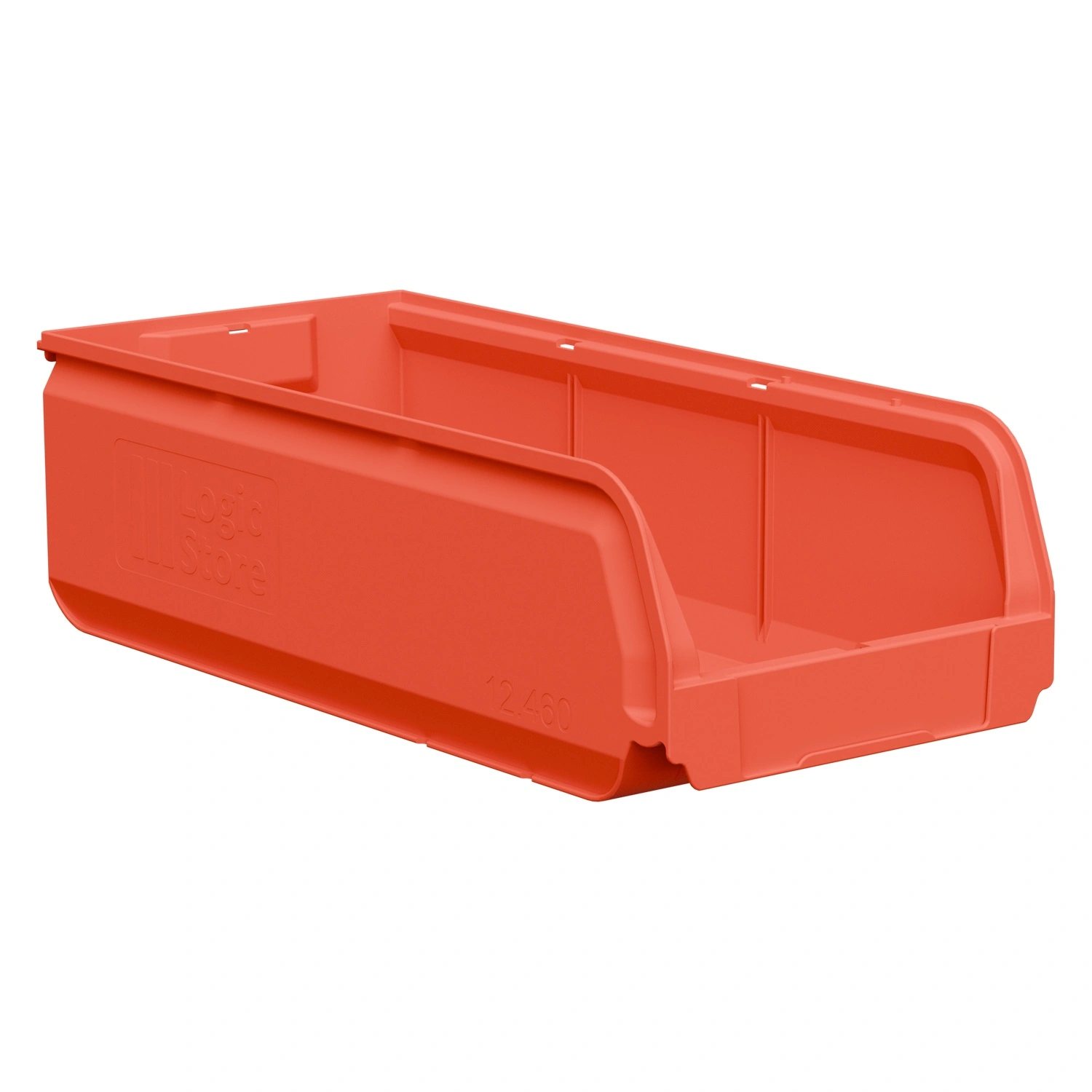 Складской лоток Logic Store 500х225х150 мм iPlast красный NEW (12.460)