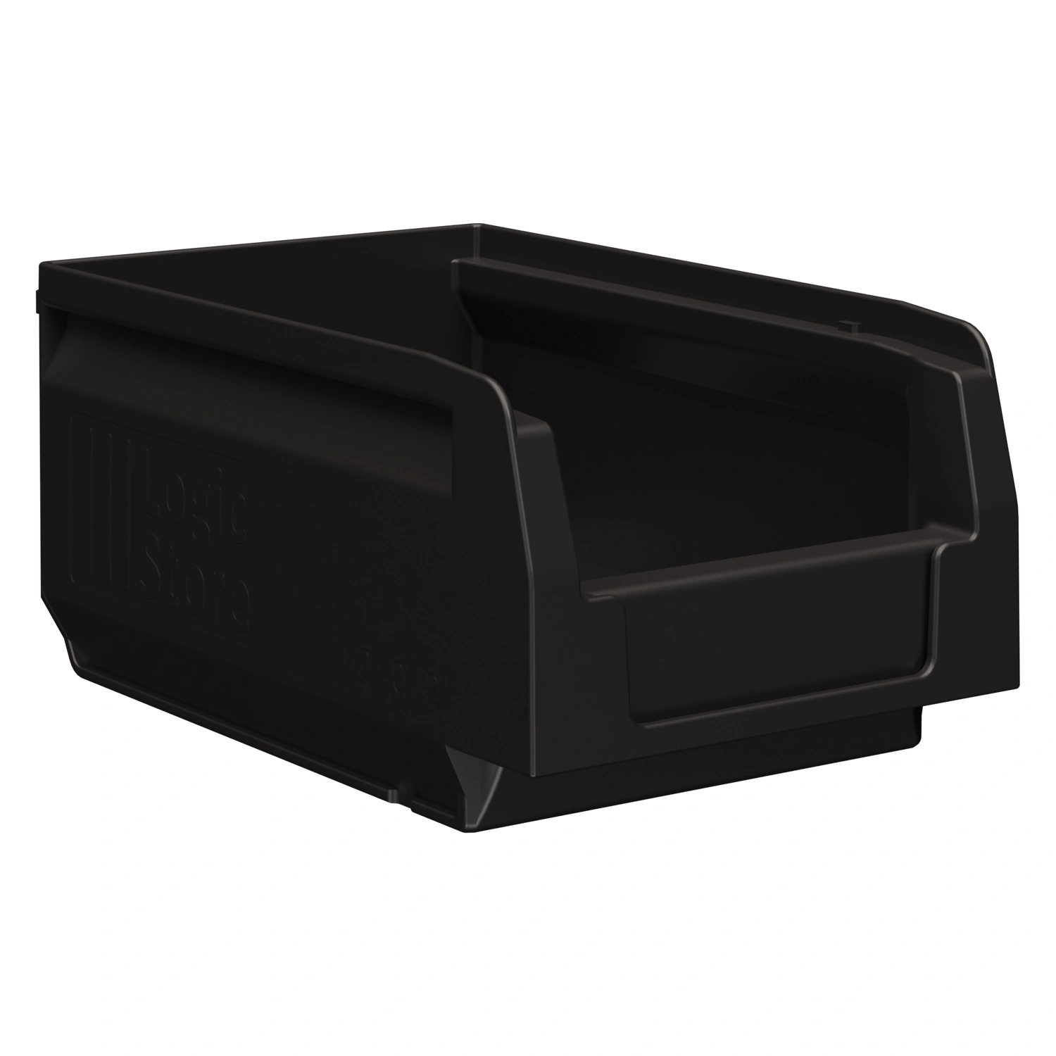 Складской лоток Logic Store 165х100х75 мм iPlast чёрный ЭКО N2 (12.401.2)