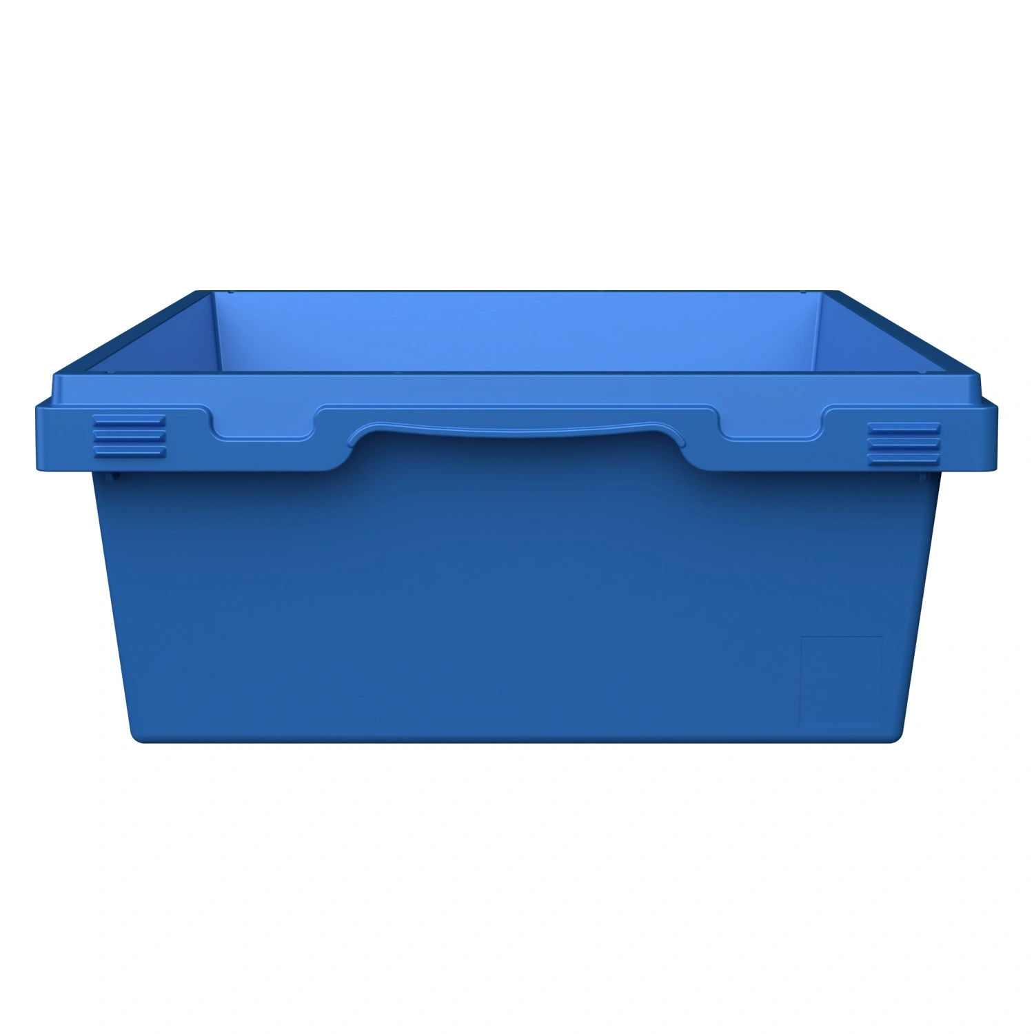 Вкладываемый контейнер INSTORE KV-6416 600x400x165 мм iPlast голубой со сплошным дном Вкладываемый контейнер INSTORE KV-6416 600x400x165 мм iPlast голубой со сплошным дном