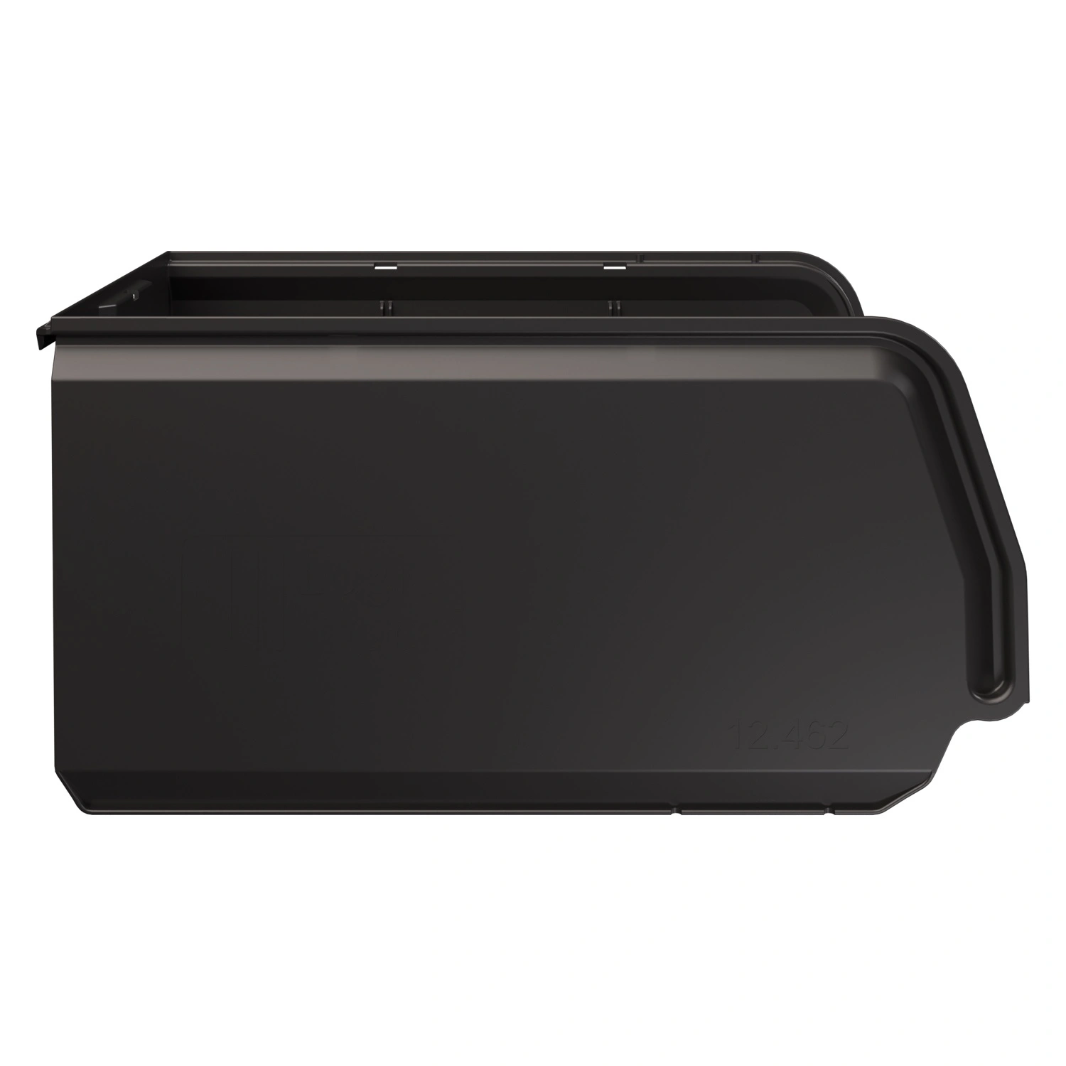 Складской лоток Logic Store 500х300х250 мм iPlast чёрный ЭКО NEW (12.462)