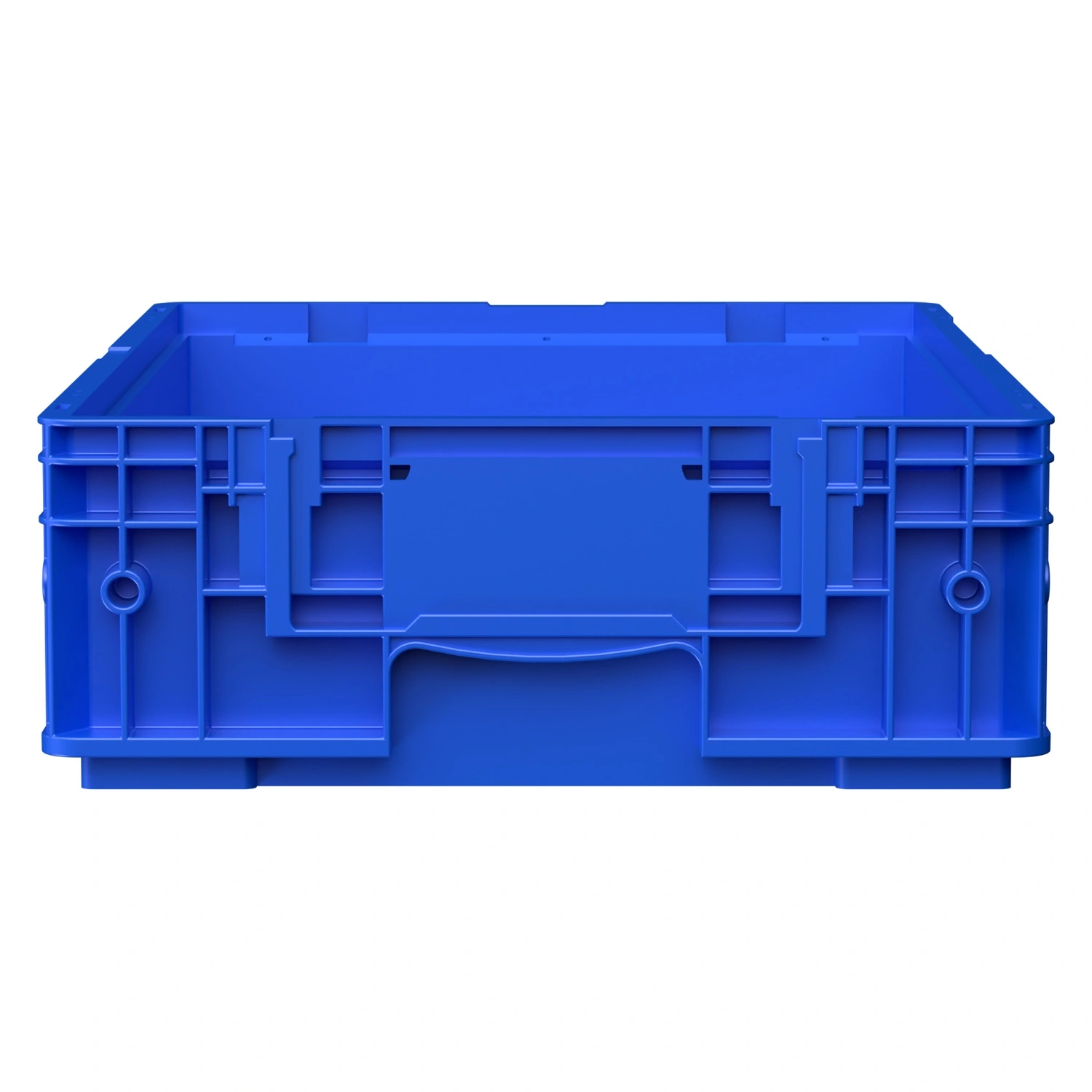 Ящик RL-KLT 6147 594х396х147,5 мм iPlast голубой с дренажными отверстиями в дне Ящик RL-KLT 6147 594х396х147,5 мм iPlast голубой с дренажными отверстиями в дне