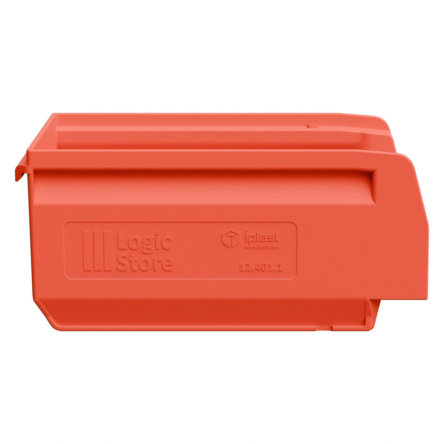 Складской лоток Logic Store 165х100х75 мм iPlast красный N1 (12.401.1)