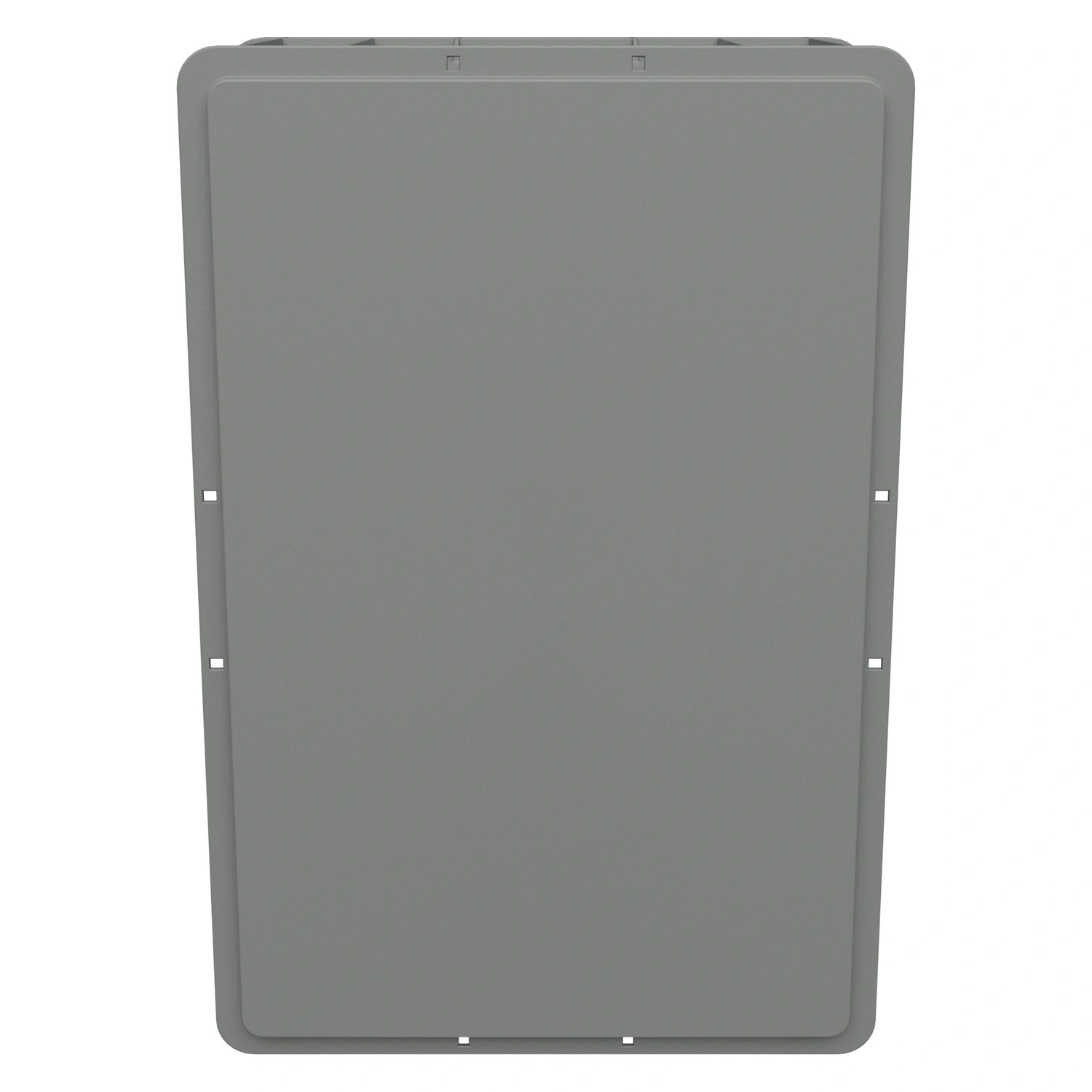 Евроконтейнер ЕС-6422.2 600х400х220 мм iPlast светло-серый со сплошным дном и закрытыми ручками