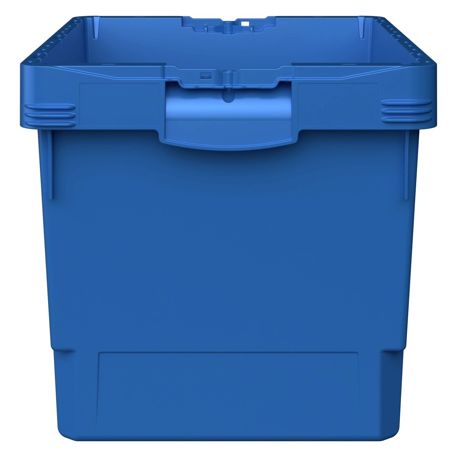 Вкладываемый контейнер INSTORE KV-6437 600x400x370 мм iPlast голубой со сплошным дном Вкладываемый контейнер INSTORE KV-6437 600x400x370 мм iPlast голубой со сплошным дном