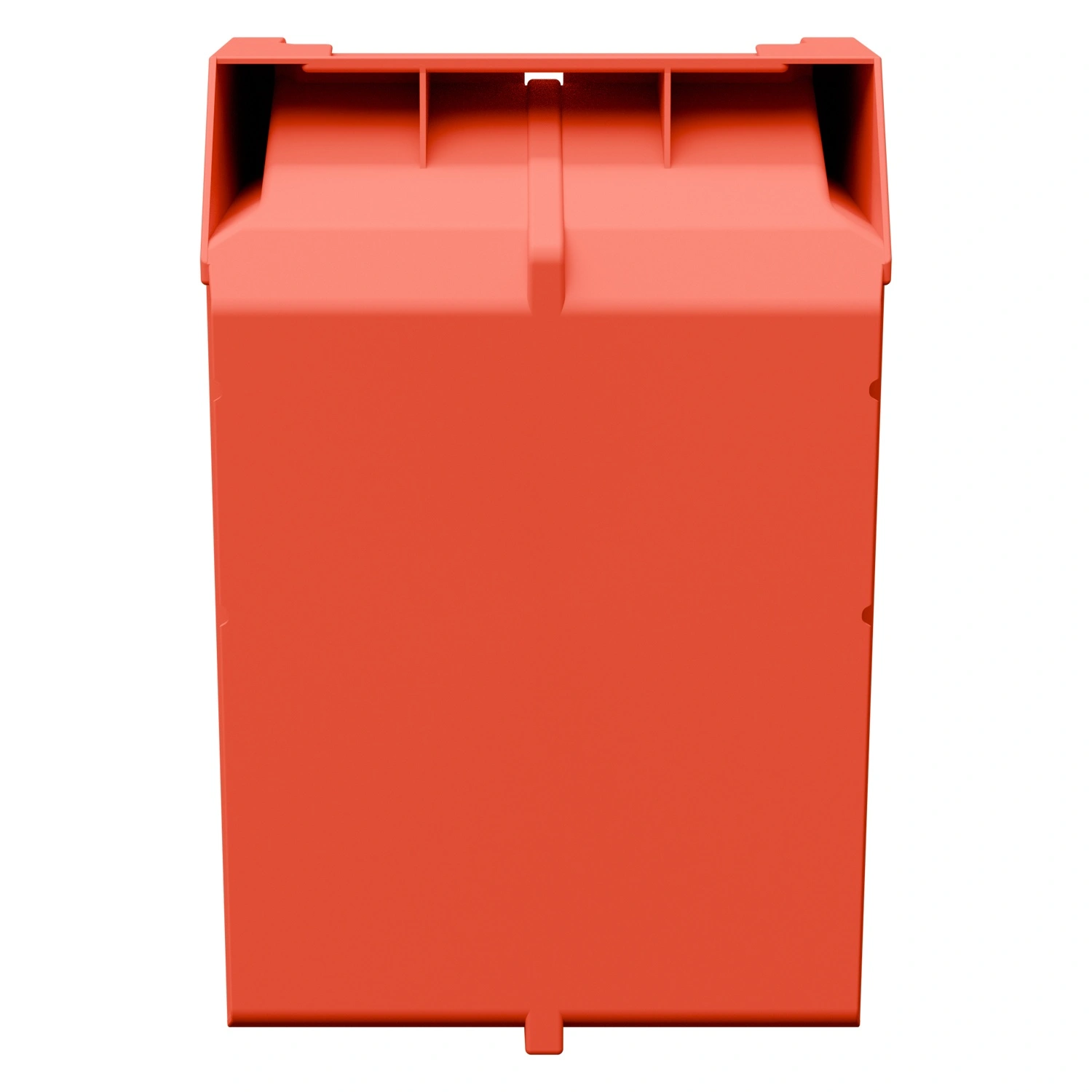 Складской лоток Logic Store 350x225x200 мм iPlast красный с отверстиями для продольной перегородки