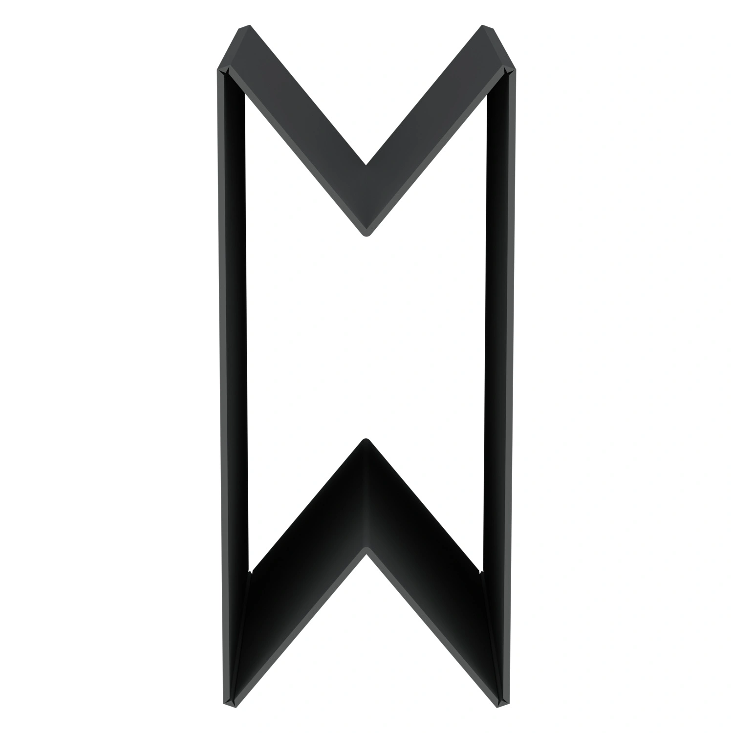 Стенка контейнера Bubble Guard 1190х790х700 мм iPlast PolyBox серая М-образного сложения