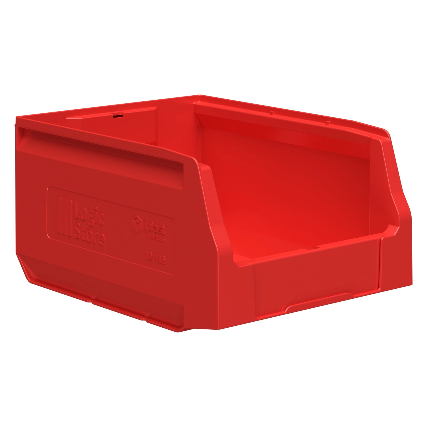Складской лоток Logic Store 300x225x150 мм iPlast красный