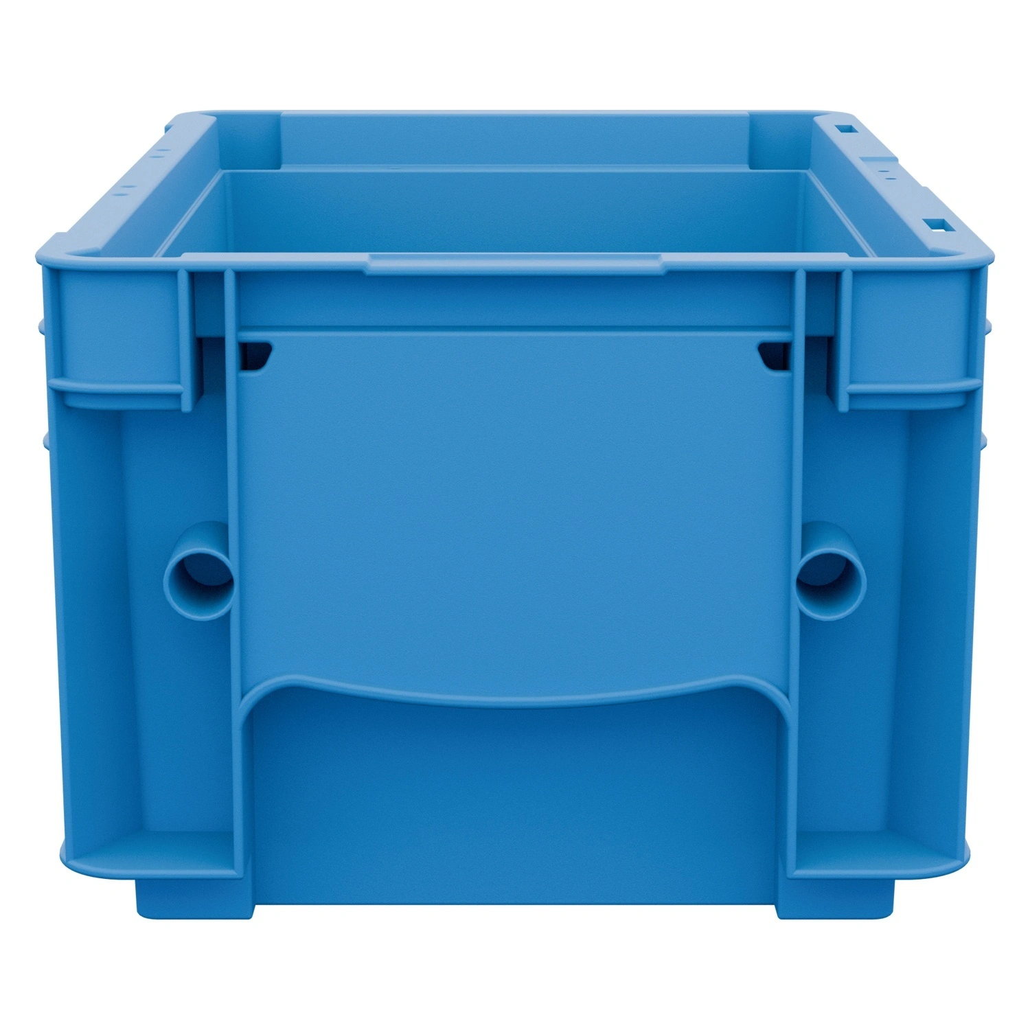 Ящик RL-KLT 3147 297х198х147,5 мм iPlast голубой с дренажными отверстиями в дне