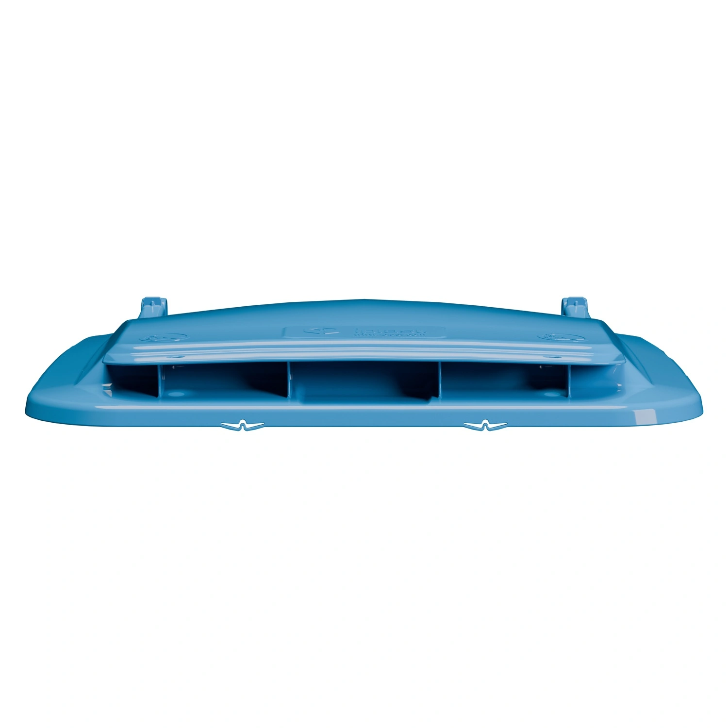 Крышка для мусорного контейнера 240 л (Light) iPlast синяя