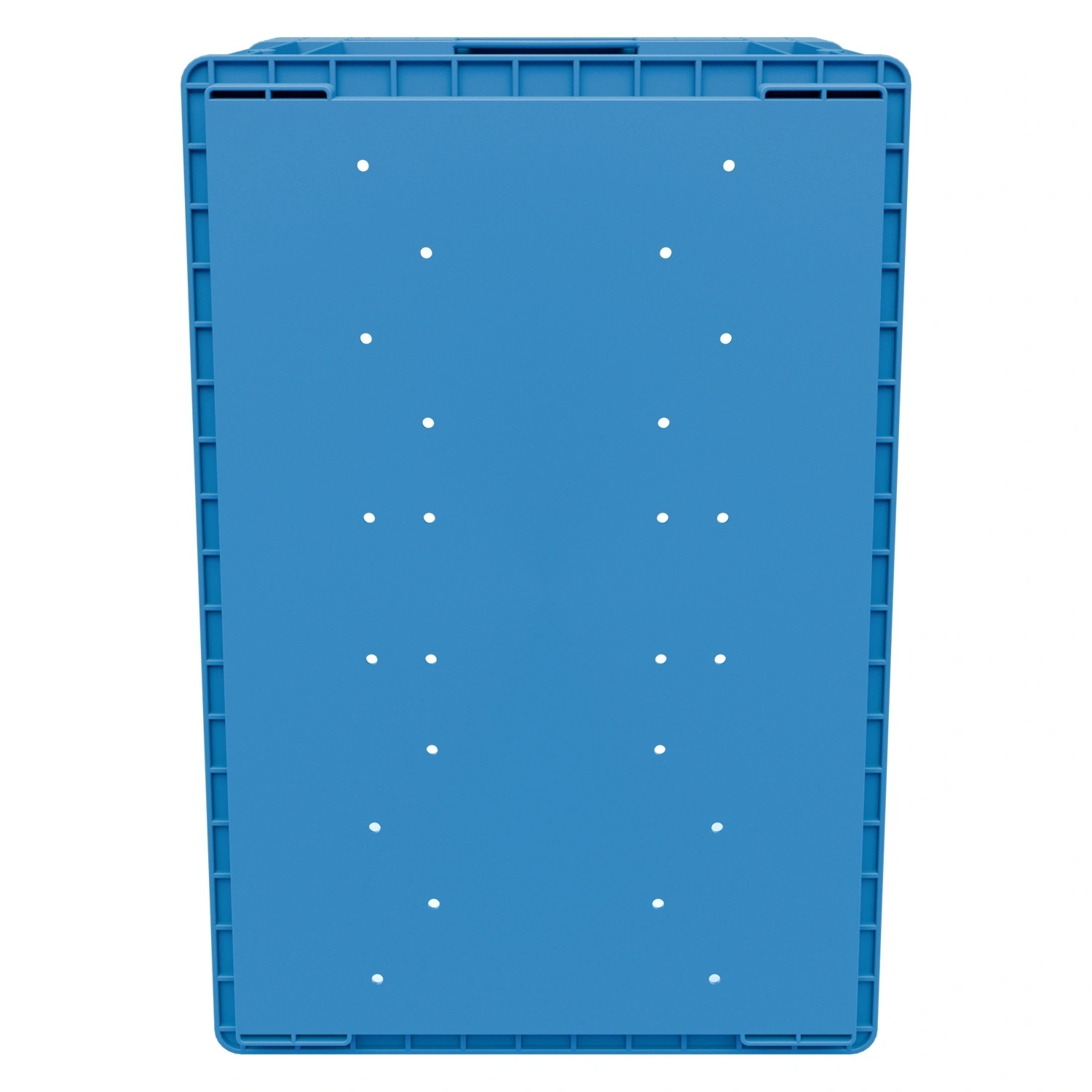 Ящик RL-KLT 6280 594х396х280 мм iPlast голубой с дренажными отверстиями в дне