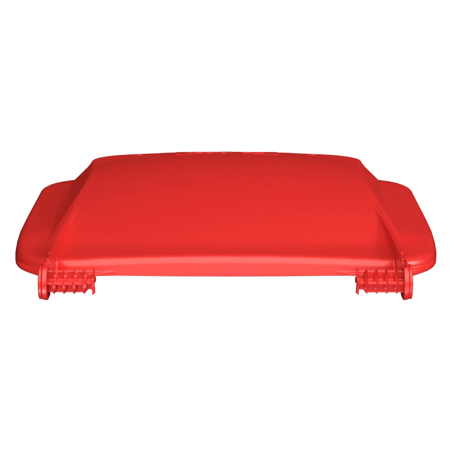 Крышка для мусорного контейнера 120 л (Light) iPlast красная c осями для крепления Крышка для мусорного контейнера 120 л (Light) iPlast красная c осями для крепления