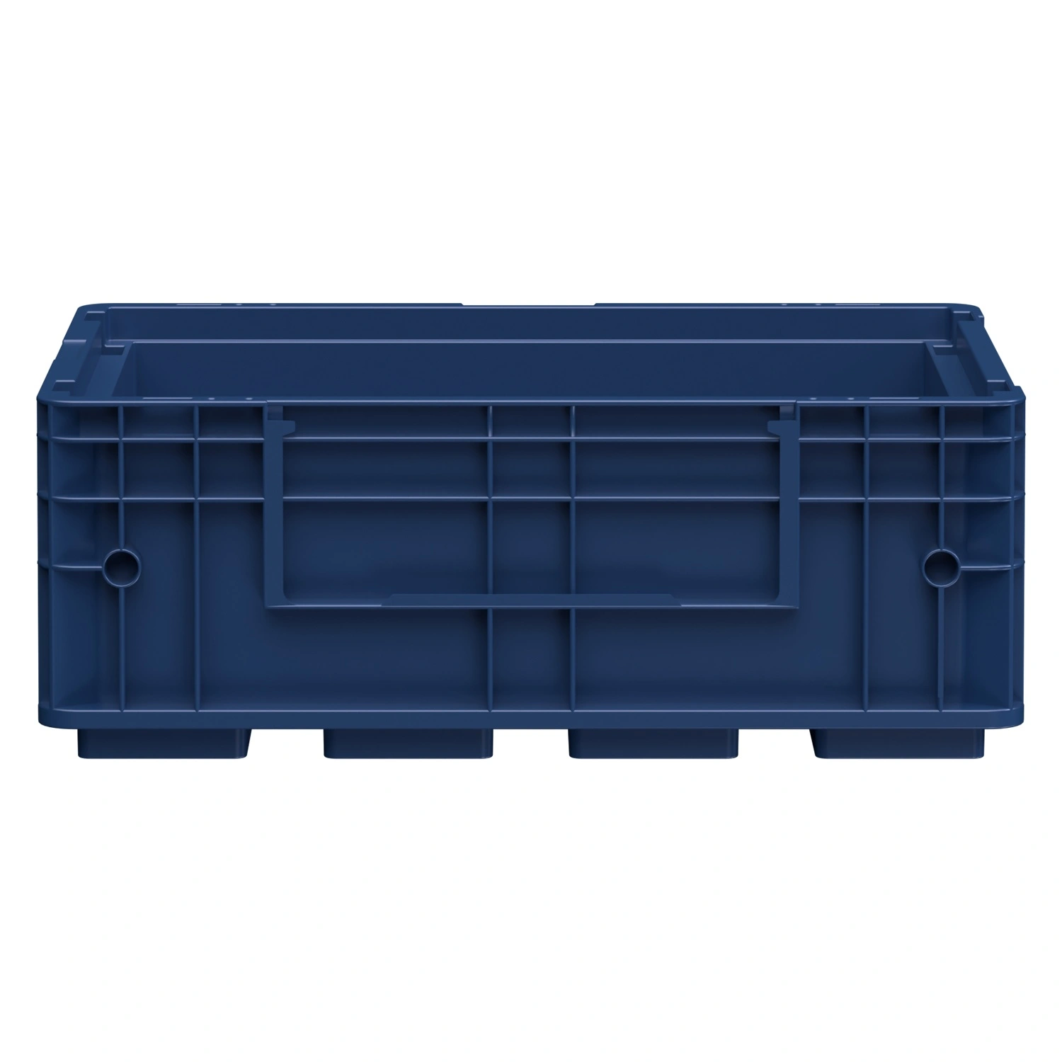 Ящик R-KLT 4315 396х297х147,5 мм iPlast синий индиго с усиленным дном Ящик R-KLT 4315 396х297х147,5 мм iPlast синий индиго с усиленным дном