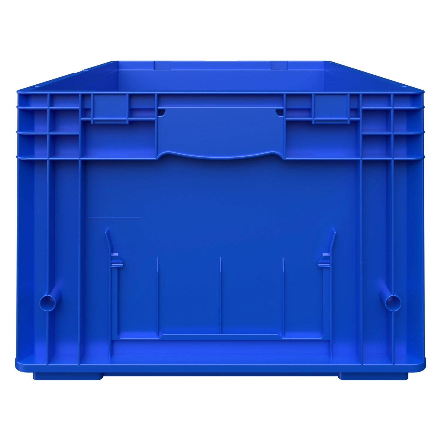 Ящик RL-KLT 6280 594х396х280 мм iPlast голубой с дренажными отверстиями в дне Ящик RL-KLT 6280 594х396х280 мм iPlast голубой с дренажными отверстиями в дне