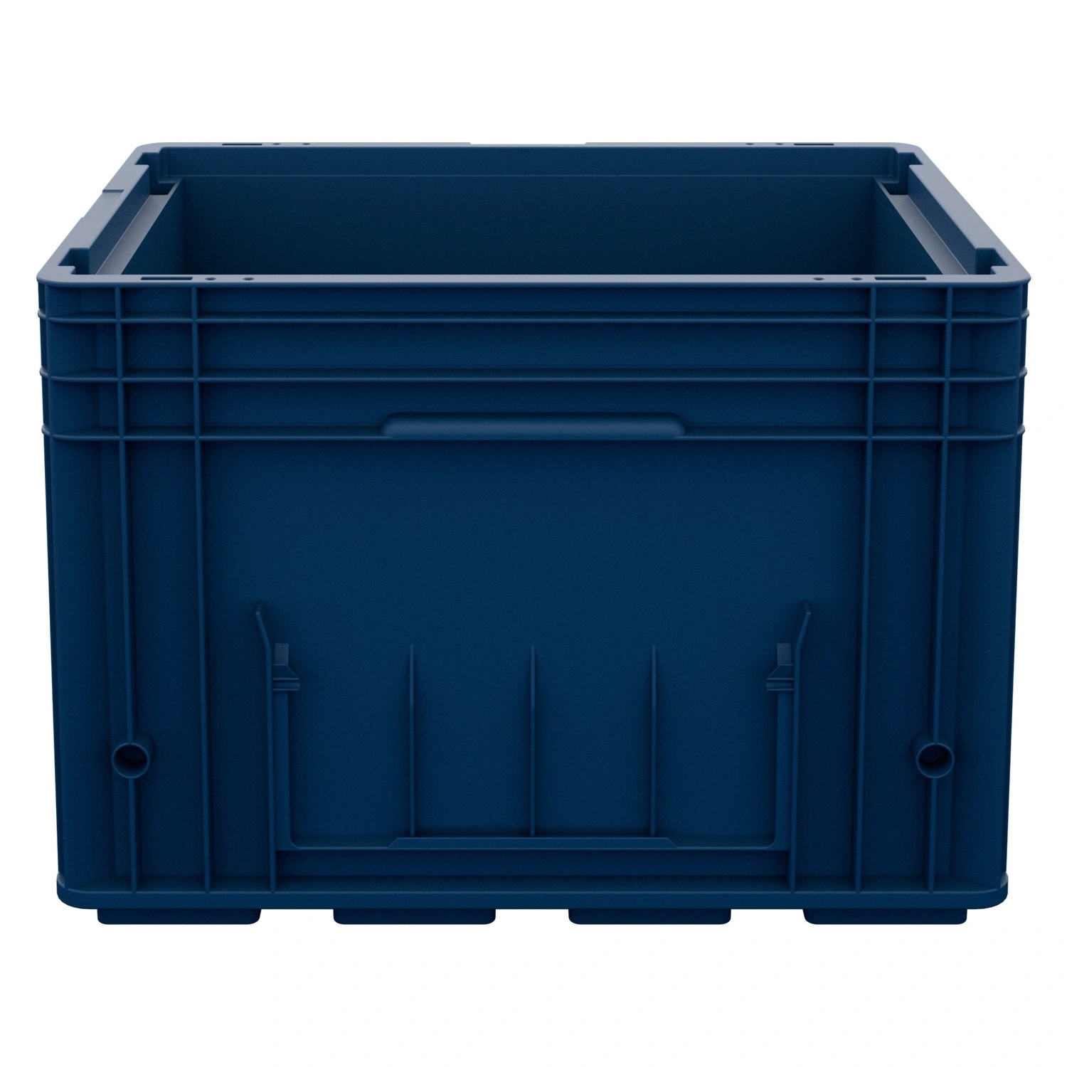 Ящик R-KLT 4329 396х297х280 мм iPlast синий индиго с усиленным дном