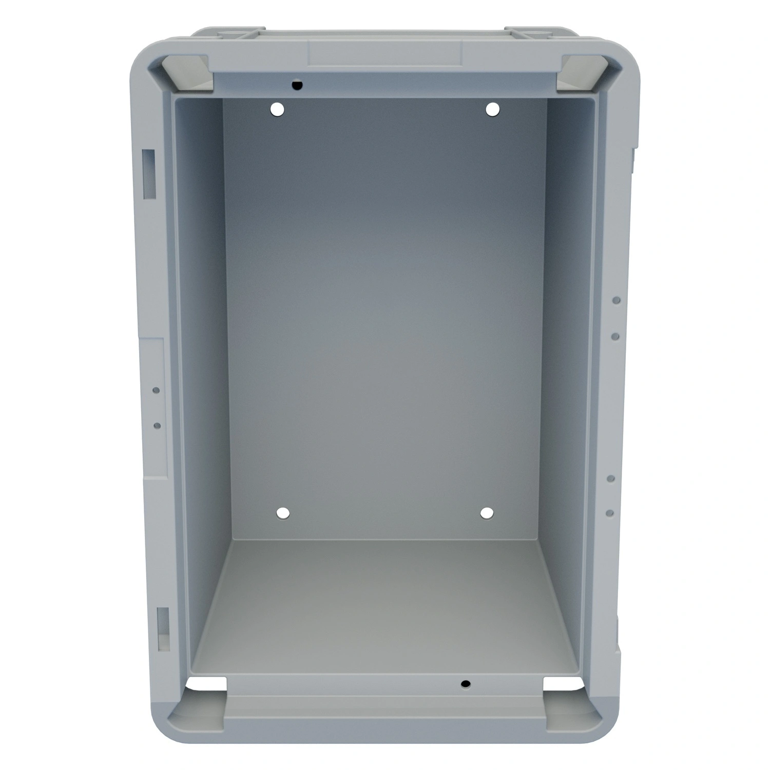 Ящик RL-KLT 3147 297х198х147,5 мм iPlast светло-серый с дренажными отверстиями в дне