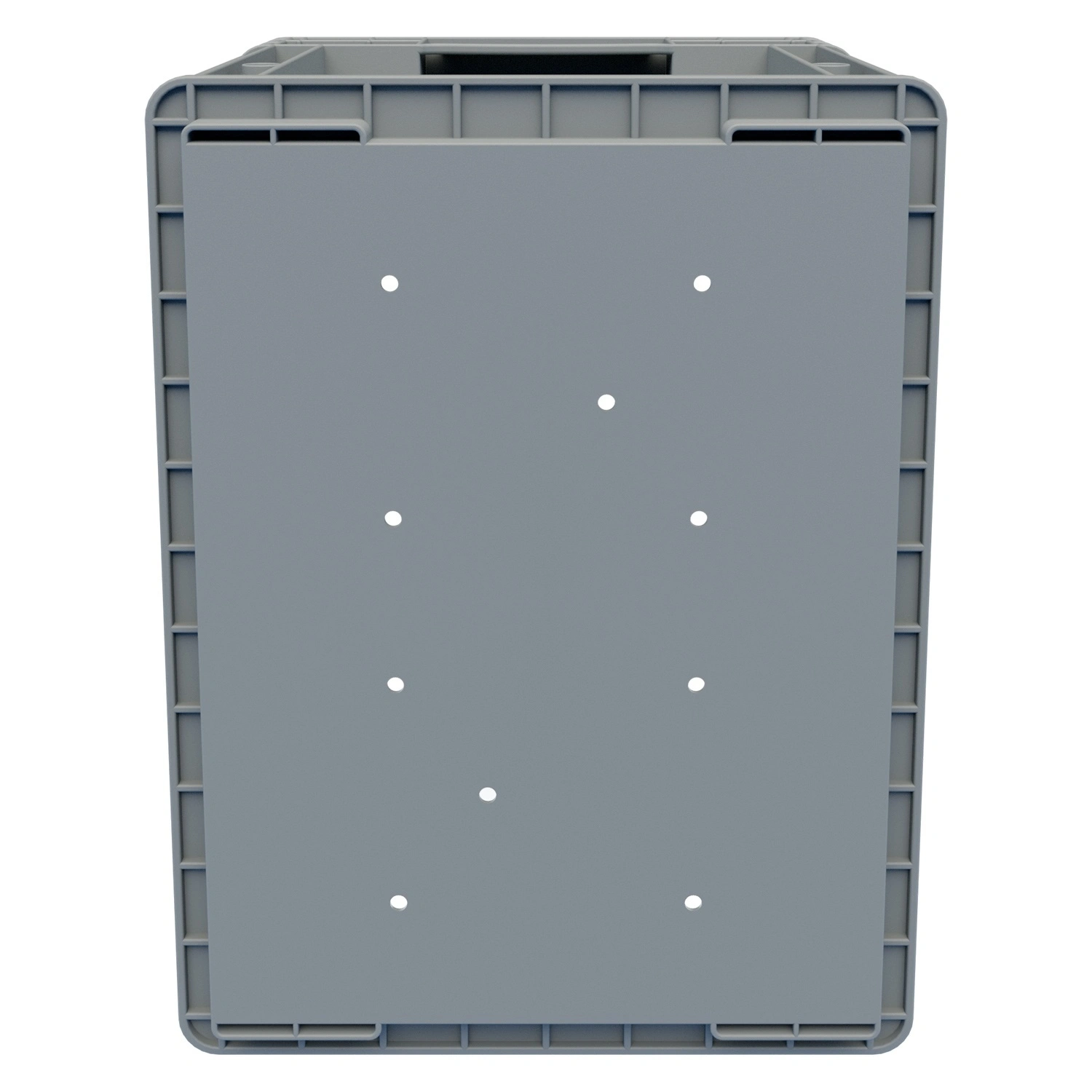 Ящик RL-KLT 4280 396х297х280 мм iPlast светло-серый с дренажными отверстиями в дне