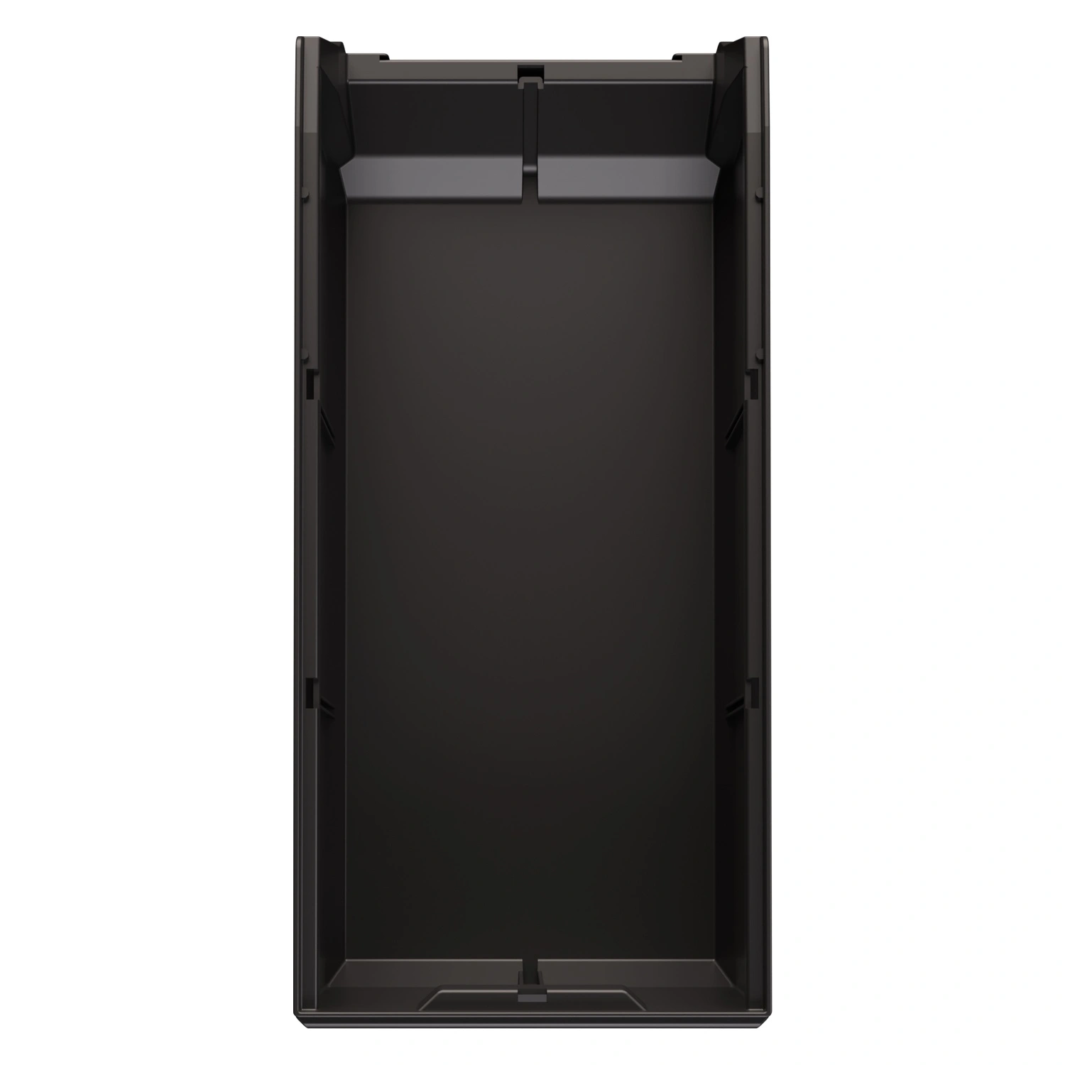 Складской лоток Logic Store 500х225х150 мм iPlast чёрный ЭКО с отверстиями для перегородок N1 (12.405.1)