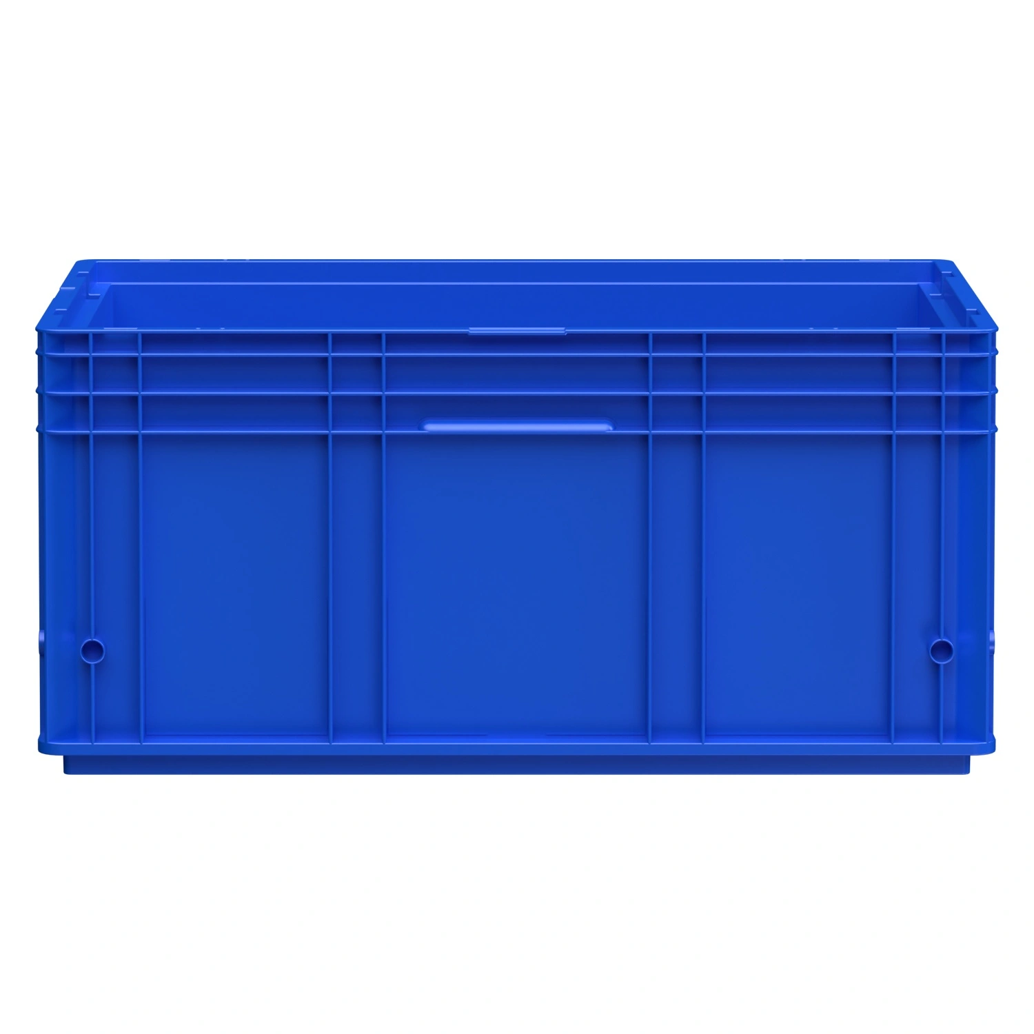 Ящик RL-KLT 6280 594х396х280 мм iPlast голубой с дренажными отверстиями в дне Ящик RL-KLT 6280 594х396х280 мм iPlast голубой с дренажными отверстиями в дне