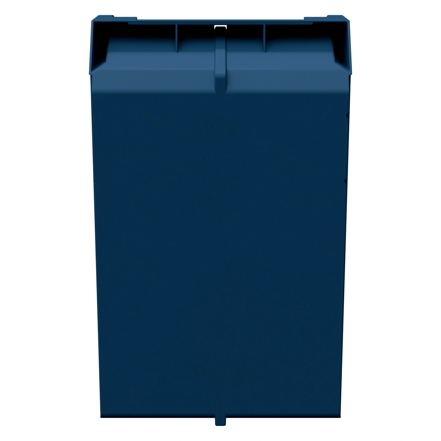 Складской лоток Logic Store 500x300x200 мм iPlast синий индиго с отверстиями для перегородок