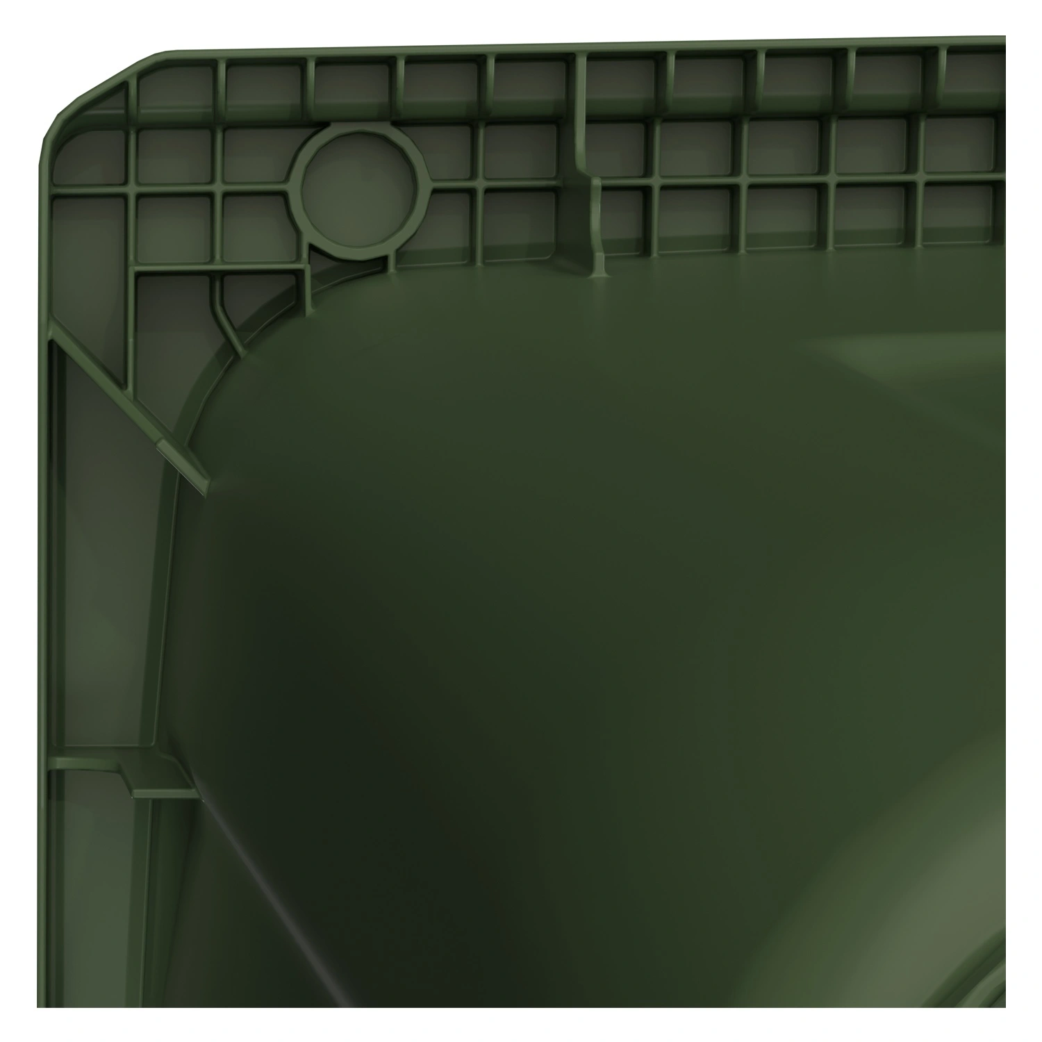 Мусорный контейнер 240 л iPlast зелёный 2-колёсный (д. 200 мм) с зелёной крышкой NEW (20.808) Мусорный контейнер 240 л iPlast зелёный 2-колёсный (д. 200 мм) с зелёной крышкой NEW (20.808)