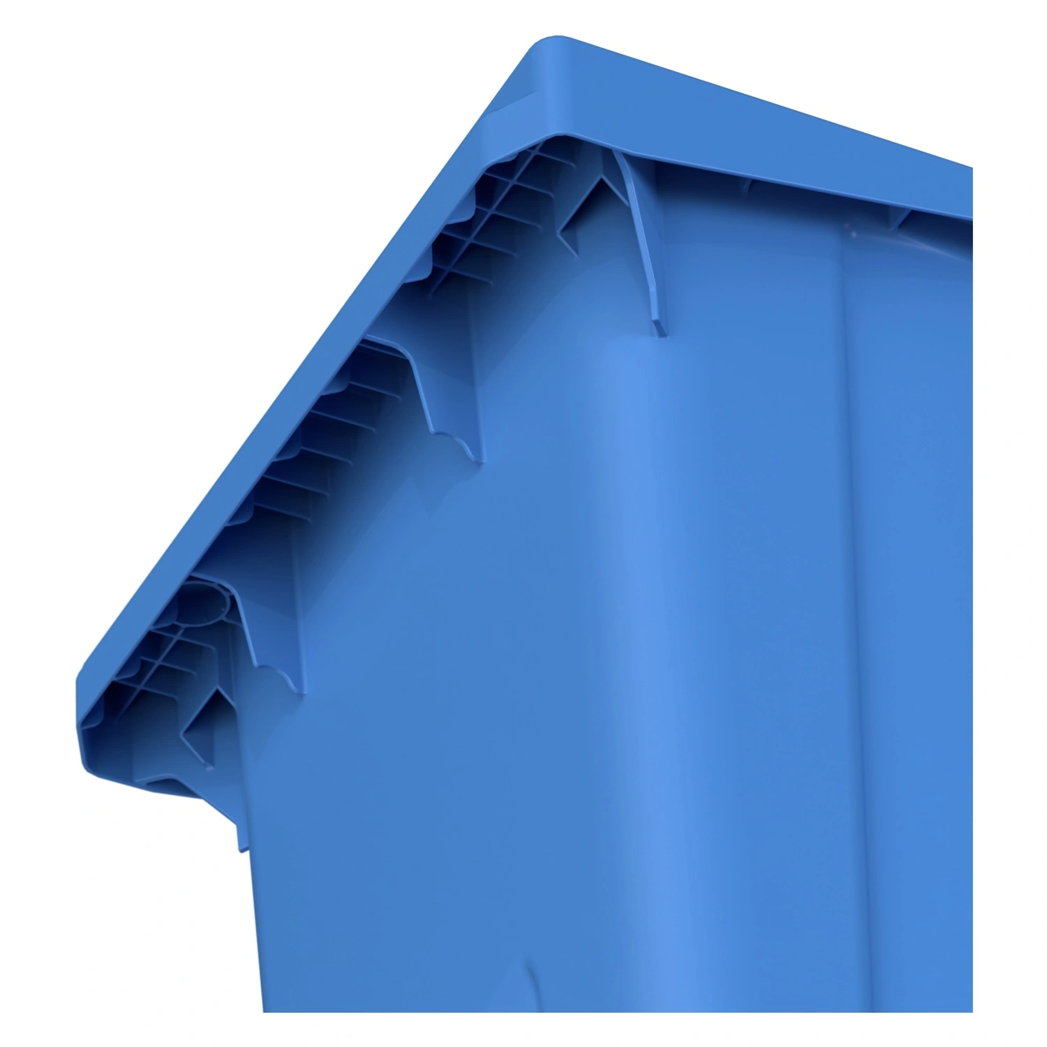 Мусорный контейнер 120 л iPlast тёмно-голубой 2-колёсный (д. 200 мм) с тёмно-голубой крышкой Мусорный контейнер 120 л iPlast тёмно-голубой 2-колёсный (д. 200 мм) с тёмно-голубой крышкой