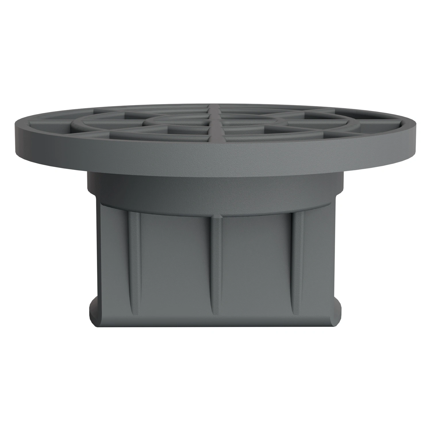 Фиксатор iPlast серый для труб усиления разборного контейнера PolyBox