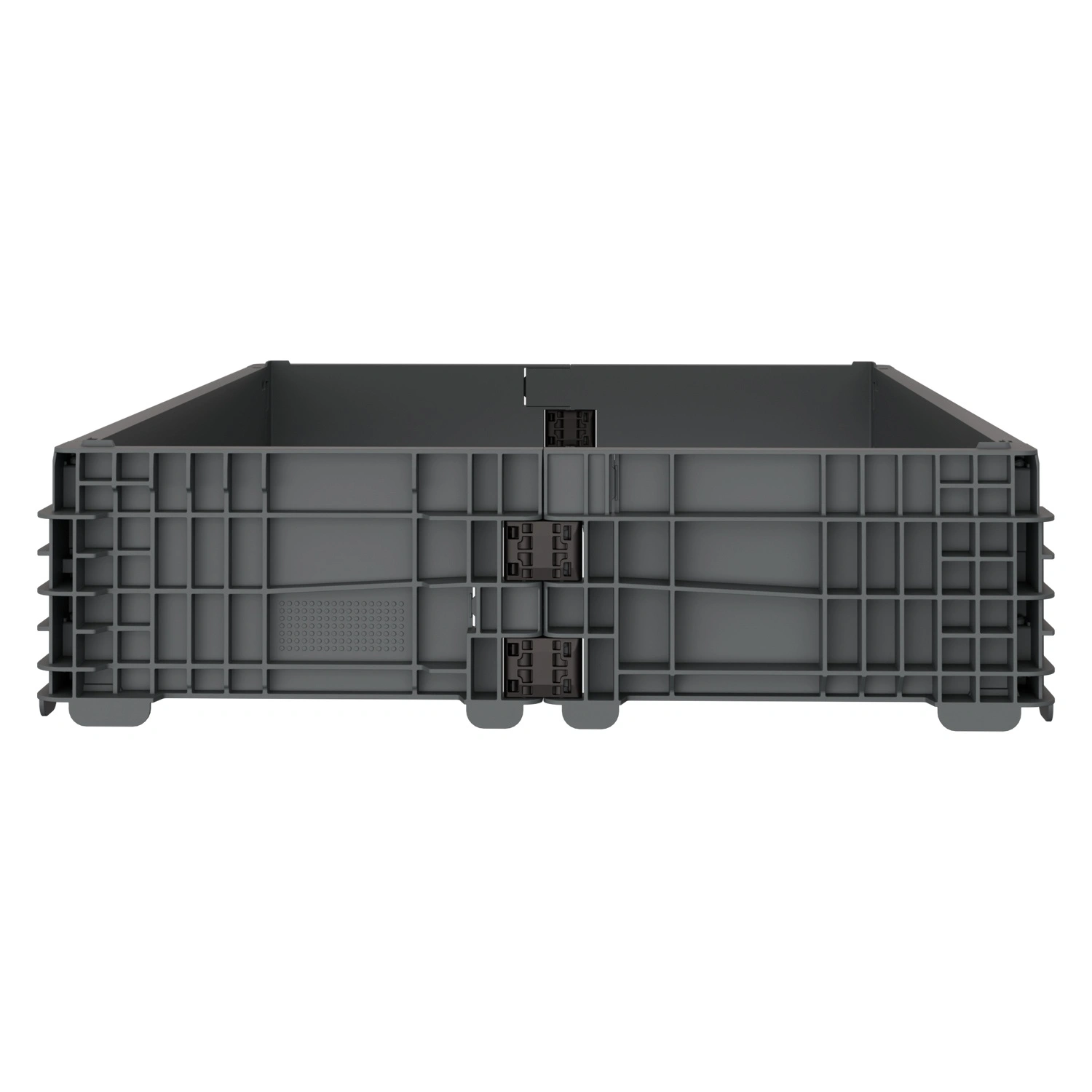 Паллетный борт 1200х800х200 мм iPlast серый