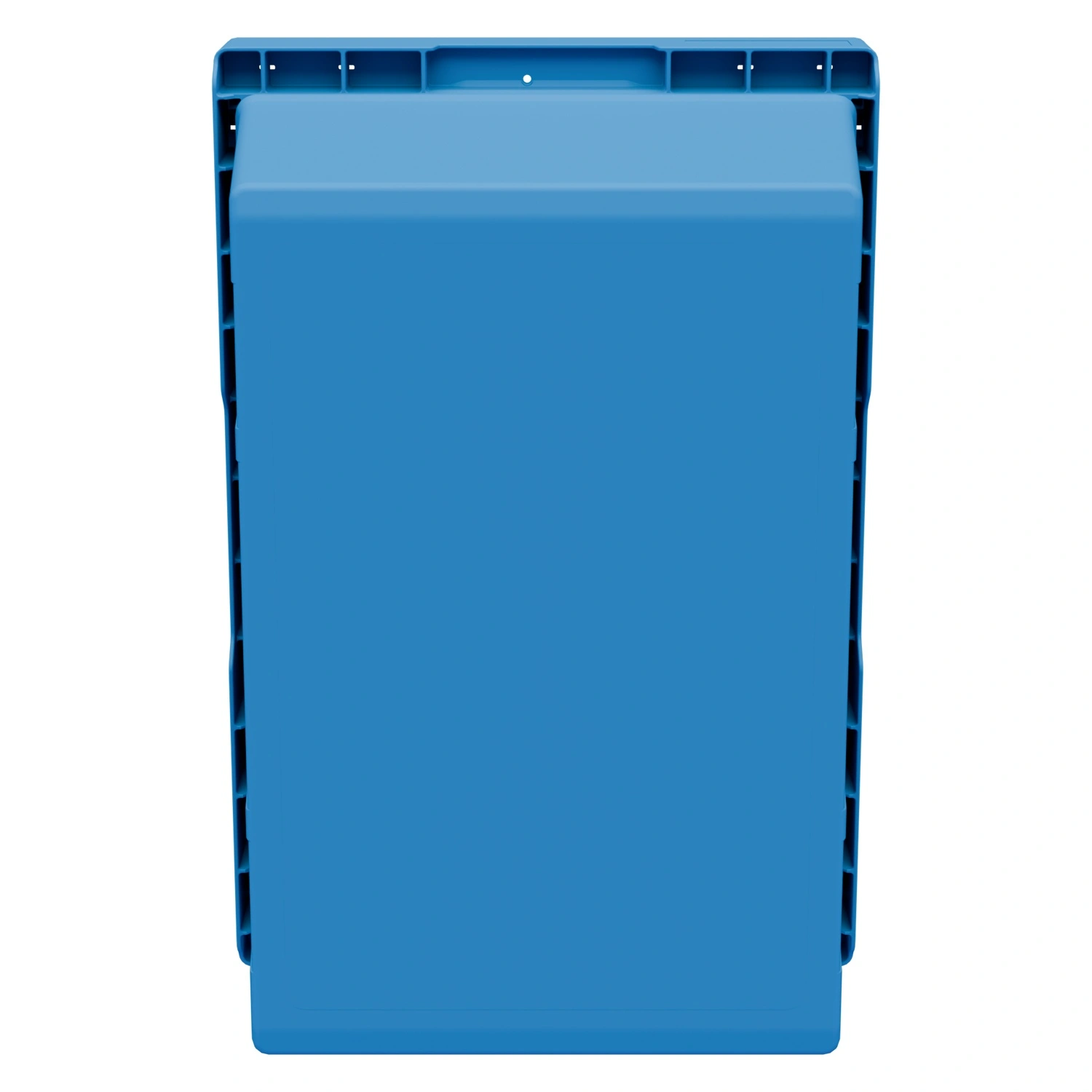 Вкладываемый контейнер INSTORE KV-6427 600x400x272 мм iPlast голубой со сплошным дном