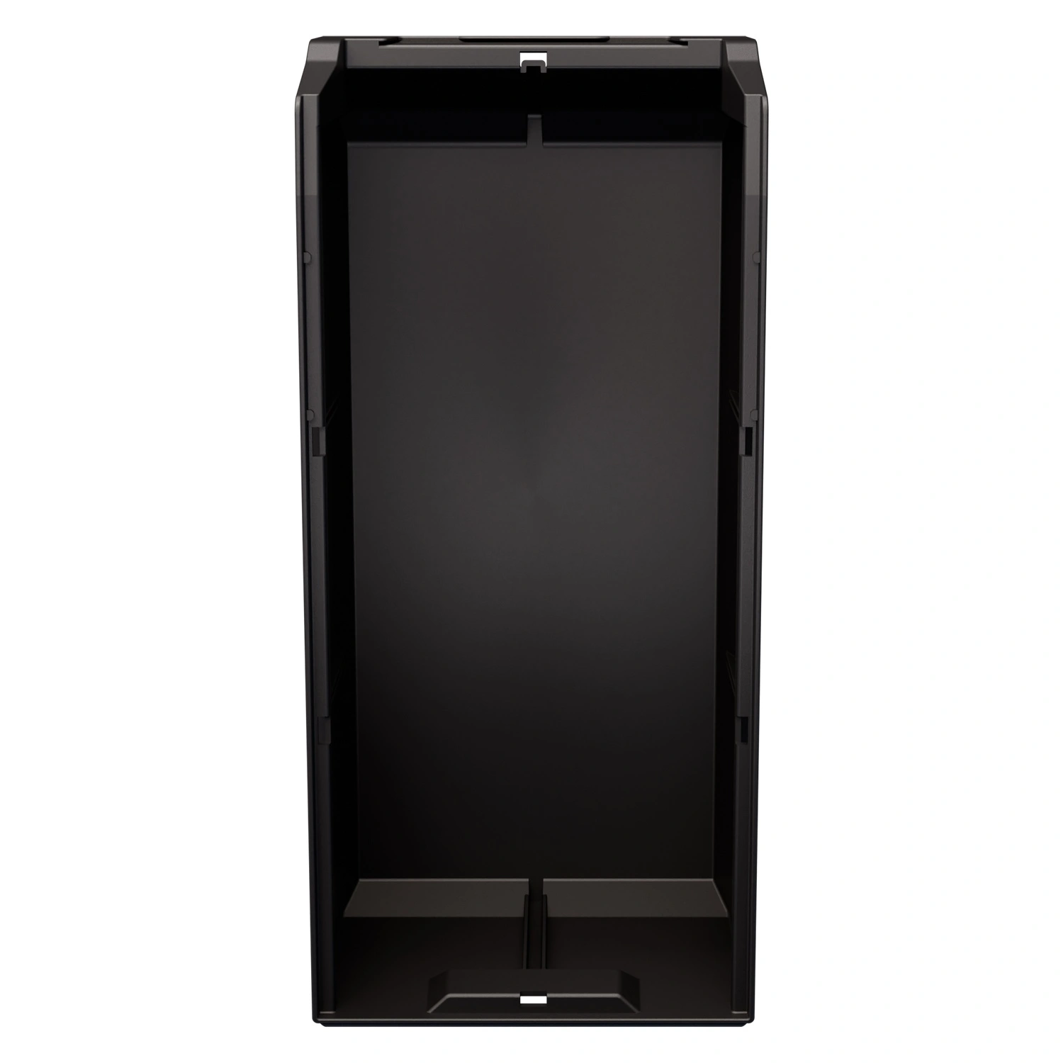 Складской лоток Logic Store 500х225х150 мм iPlast чёрный ЭКО с отверстиями для перегородок N1 (12.405.1)