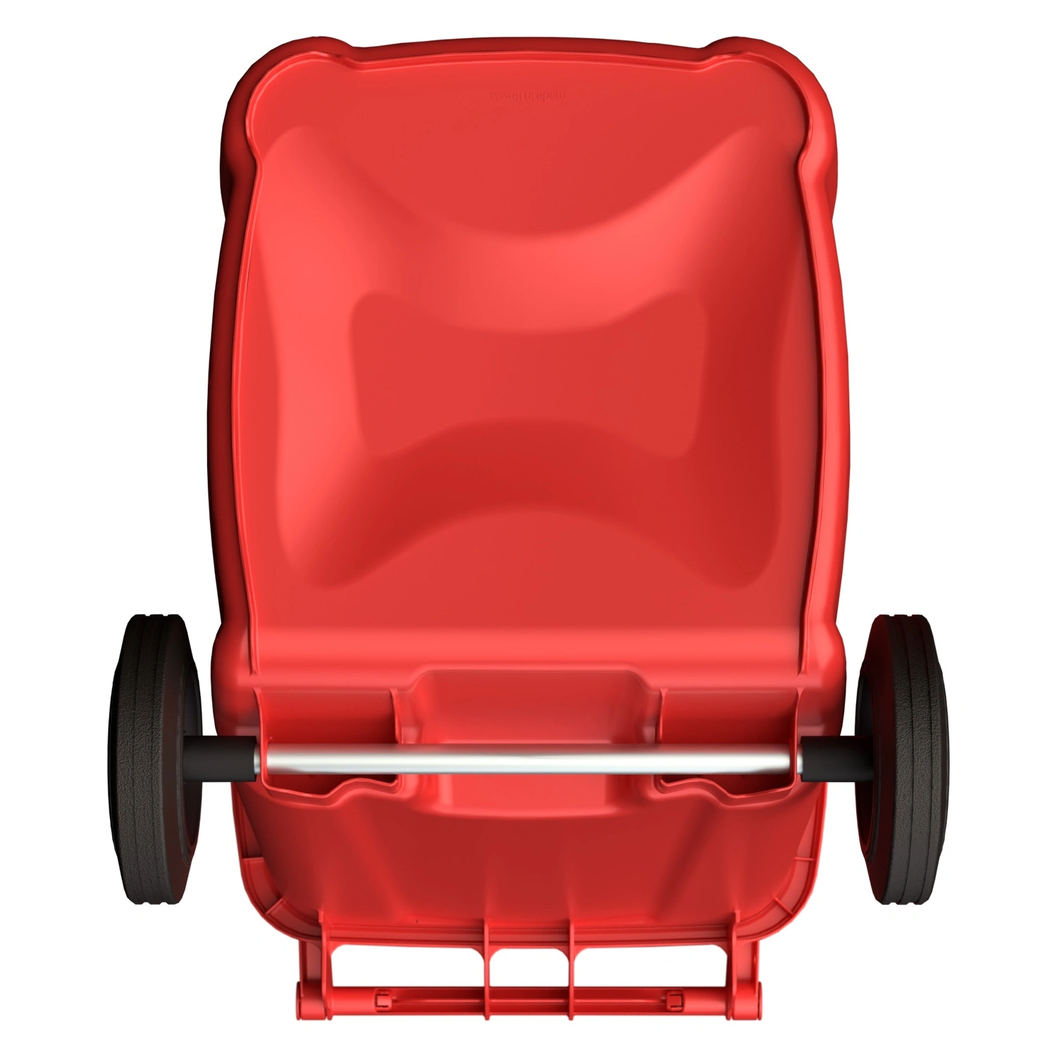 Мусорный контейнер 240 л iPlast красный 2-колёсный (д. 200 мм) с красной крышкой NEW (20.808) Мусорный контейнер 240 л iPlast красный 2-колёсный (д. 200 мм) с красной крышкой NEW (20.808)