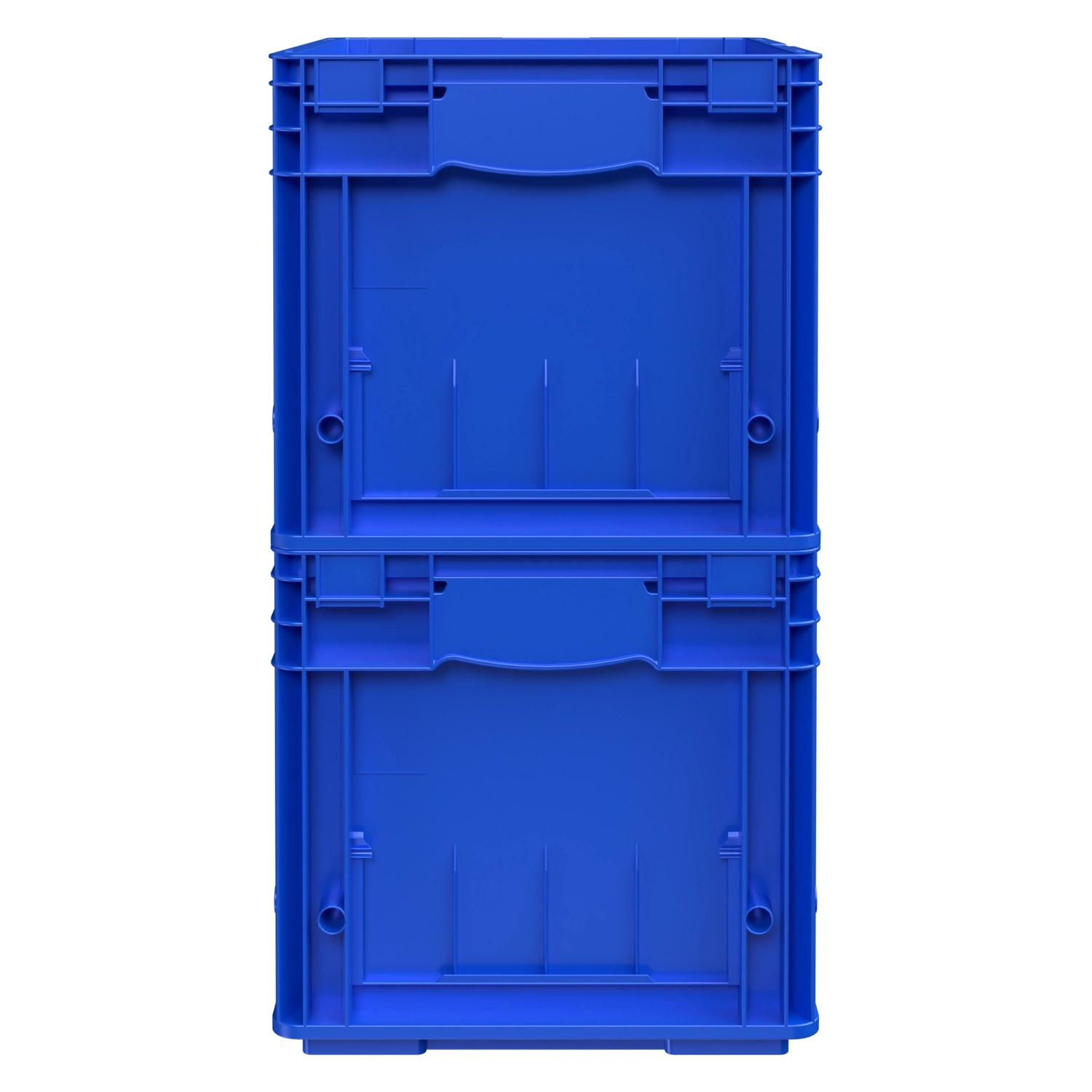 Ящик RL-KLT 4280 396x297x280 мм iPlast голубой c дренажными отверстиями в дне