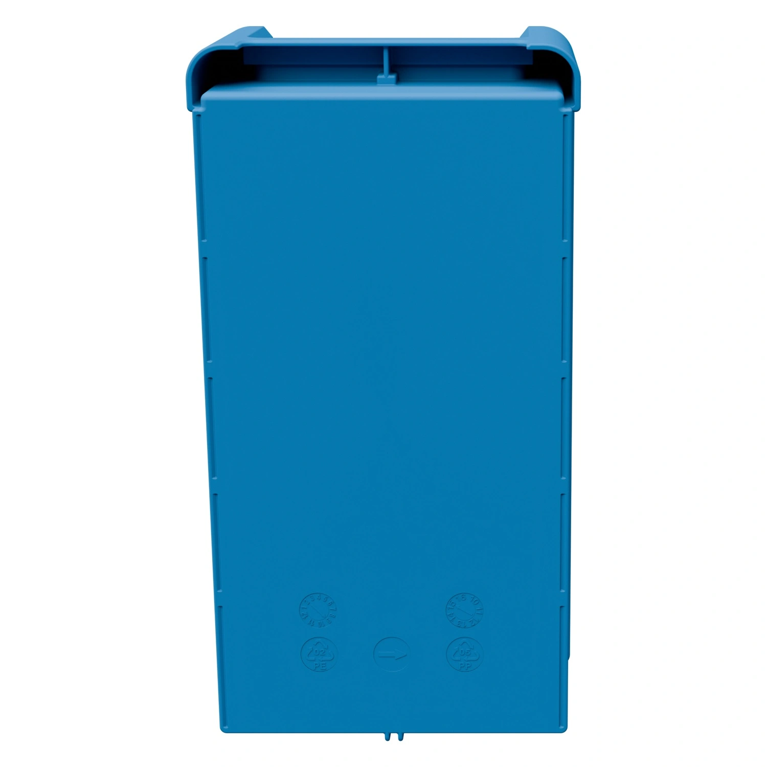 Полочный контейнер SK-31509 300х155х90 мм iPlast голубой с 1 поперечной перегородкой