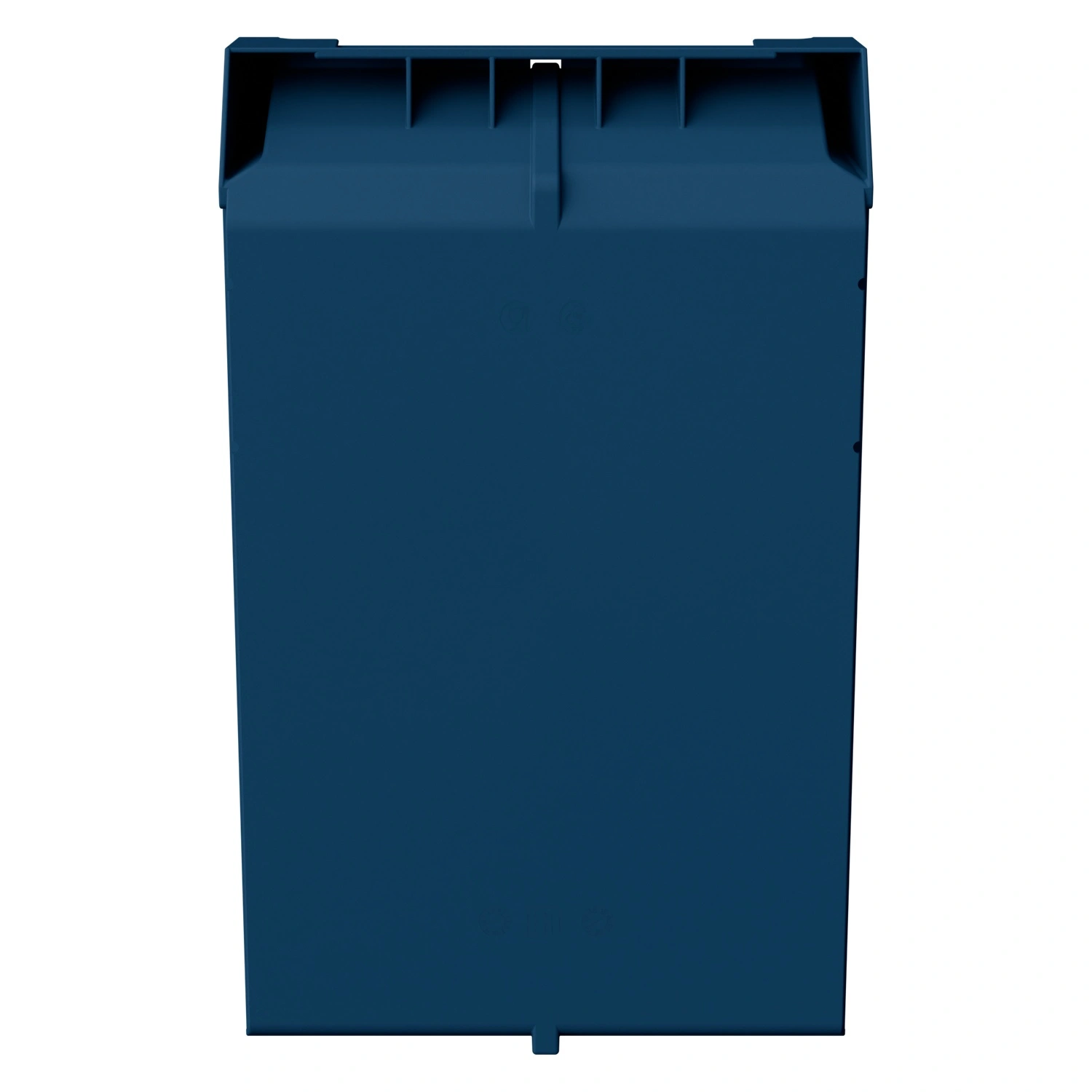 Складской лоток Logic Store 500х300х250 мм iPlast синий индиго с отверстиями для перегородок N2 (12.407.2)