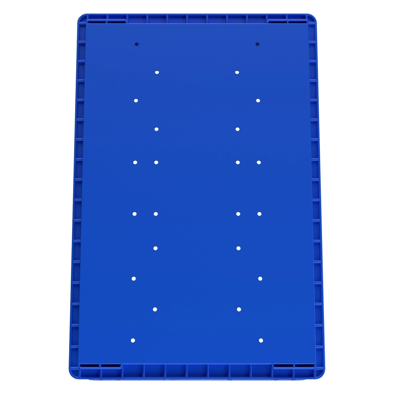 Ящик RL-KLT 6280 594х396х280 мм iPlast голубой с дренажными отверстиями в дне Ящик RL-KLT 6280 594х396х280 мм iPlast голубой с дренажными отверстиями в дне