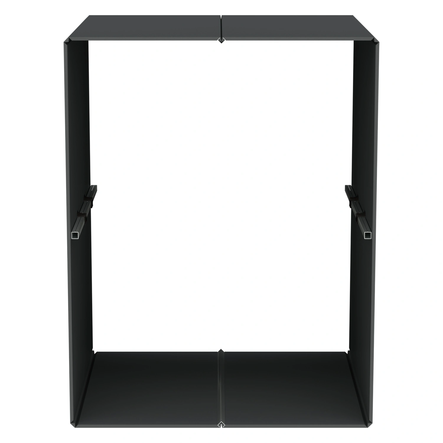 Стенка контейнера Diamond 1425х1095х1125 мм iPlast PolyBox серая Z-образного сложения