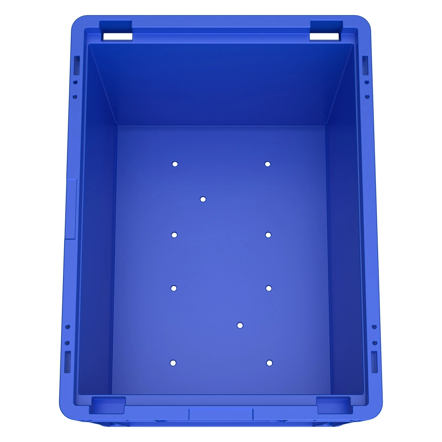 Ящик RL-KLT 4280 396x297x280 мм iPlast голубой c дренажными отверстиями в дне Ящик RL-KLT 4280 396x297x280 мм iPlast голубой c дренажными отверстиями в дне