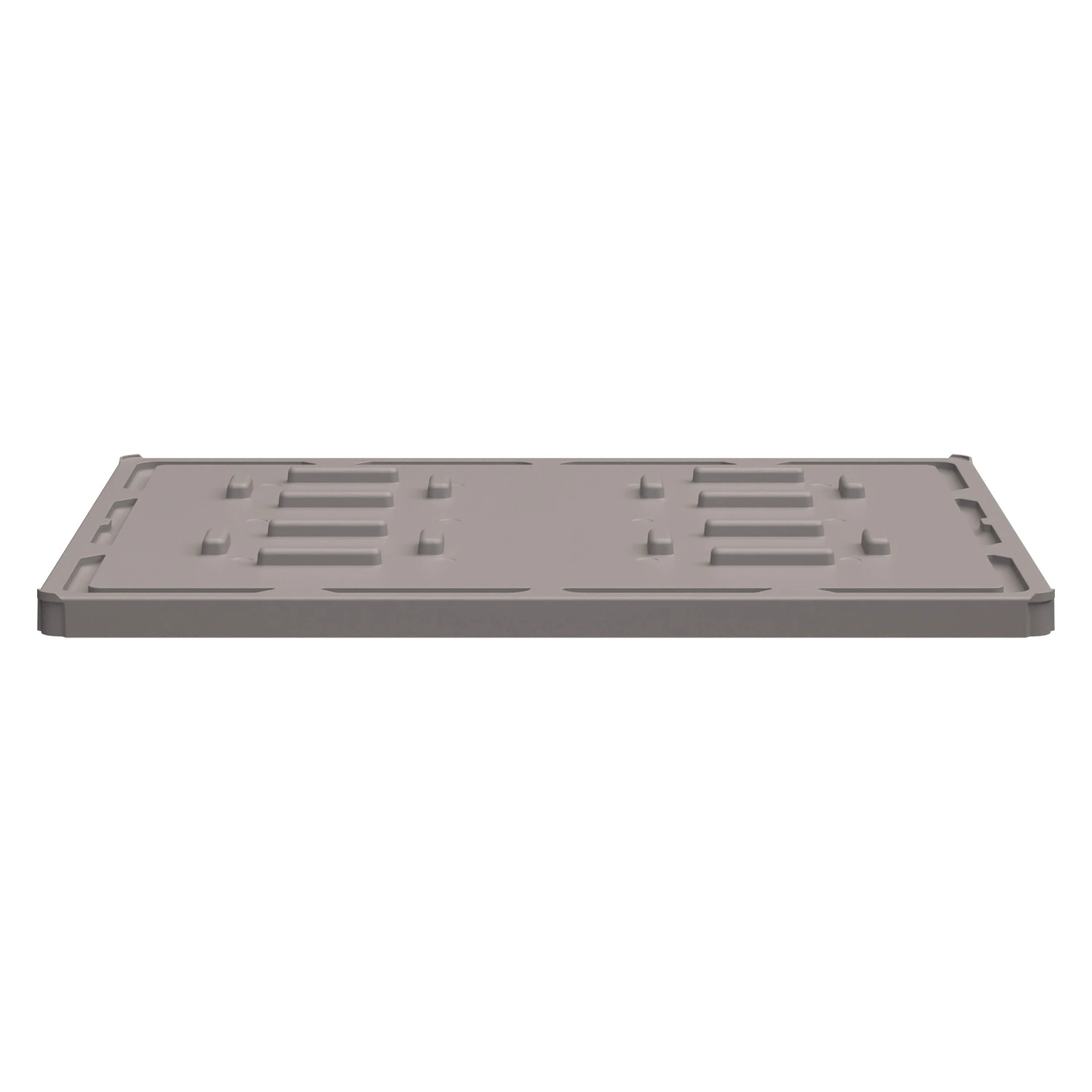 Крышка разборного контейнера Polybox 1450х1150х60 мм iPlast серая NEW (05.022)