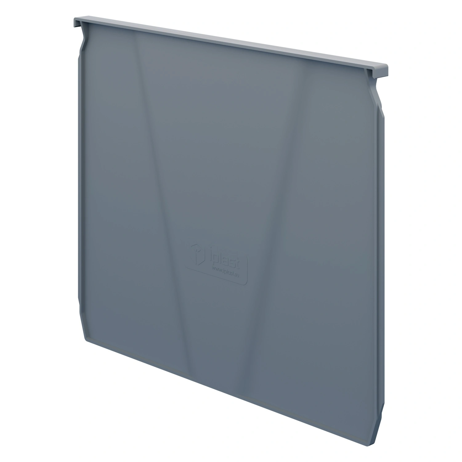 Разделительная перегородка поперечная 293х240 мм iPlast светло-серая для складского лотка Logic Store LS 12.407