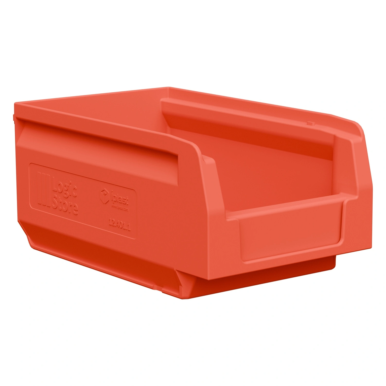 Складской лоток Logic Store 165х100х75 мм iPlast красный N1 (12.401.1)