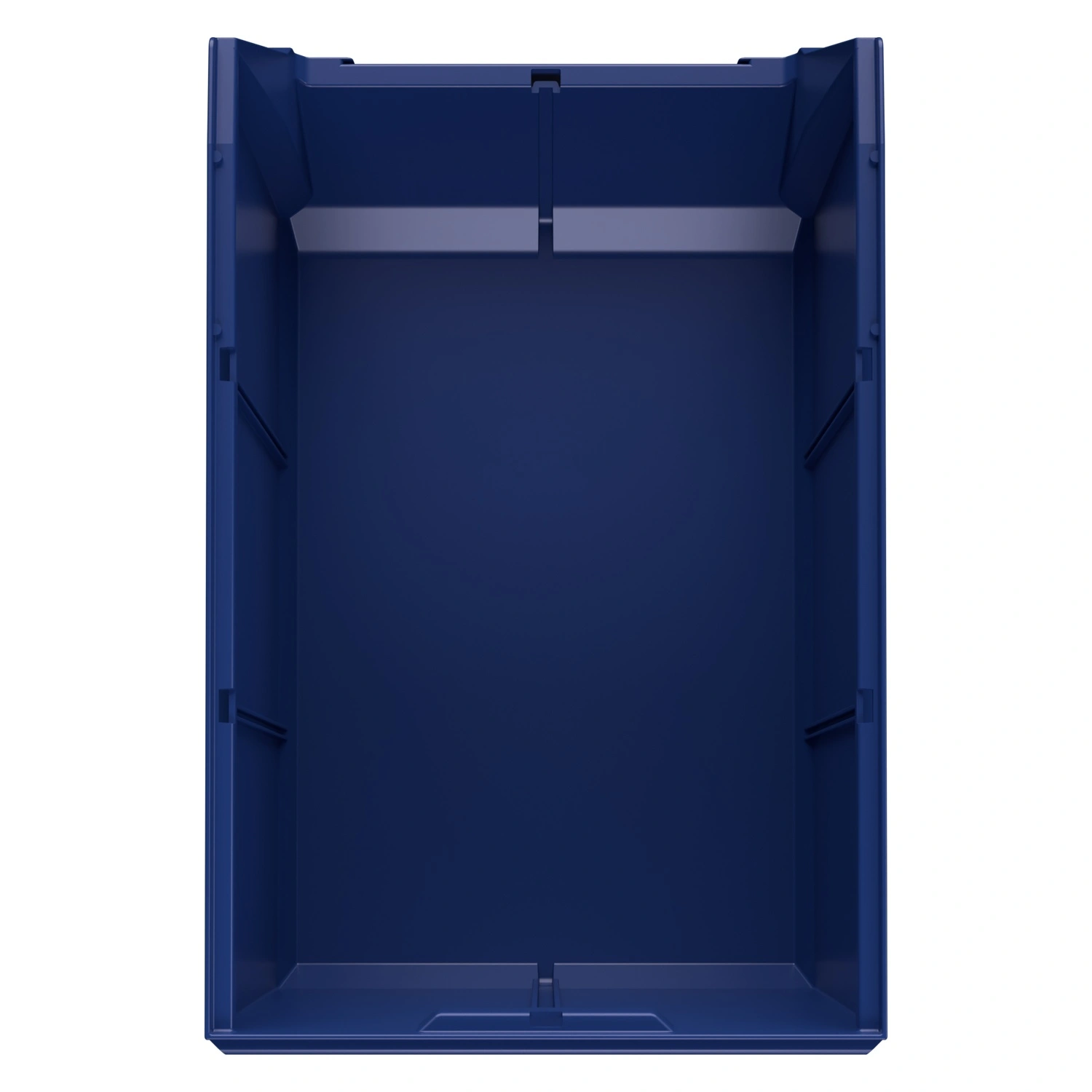 Складской лоток Logic Store 500х300х250 мм iPlast синий индиго с отверстиями для перегородок N1 (12.407.1)