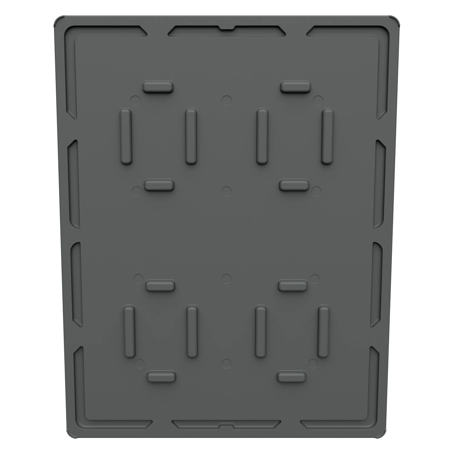 Крышка разборного контейнера Polybox 1450х1150х60 мм iPlast серая NEW (05.022)