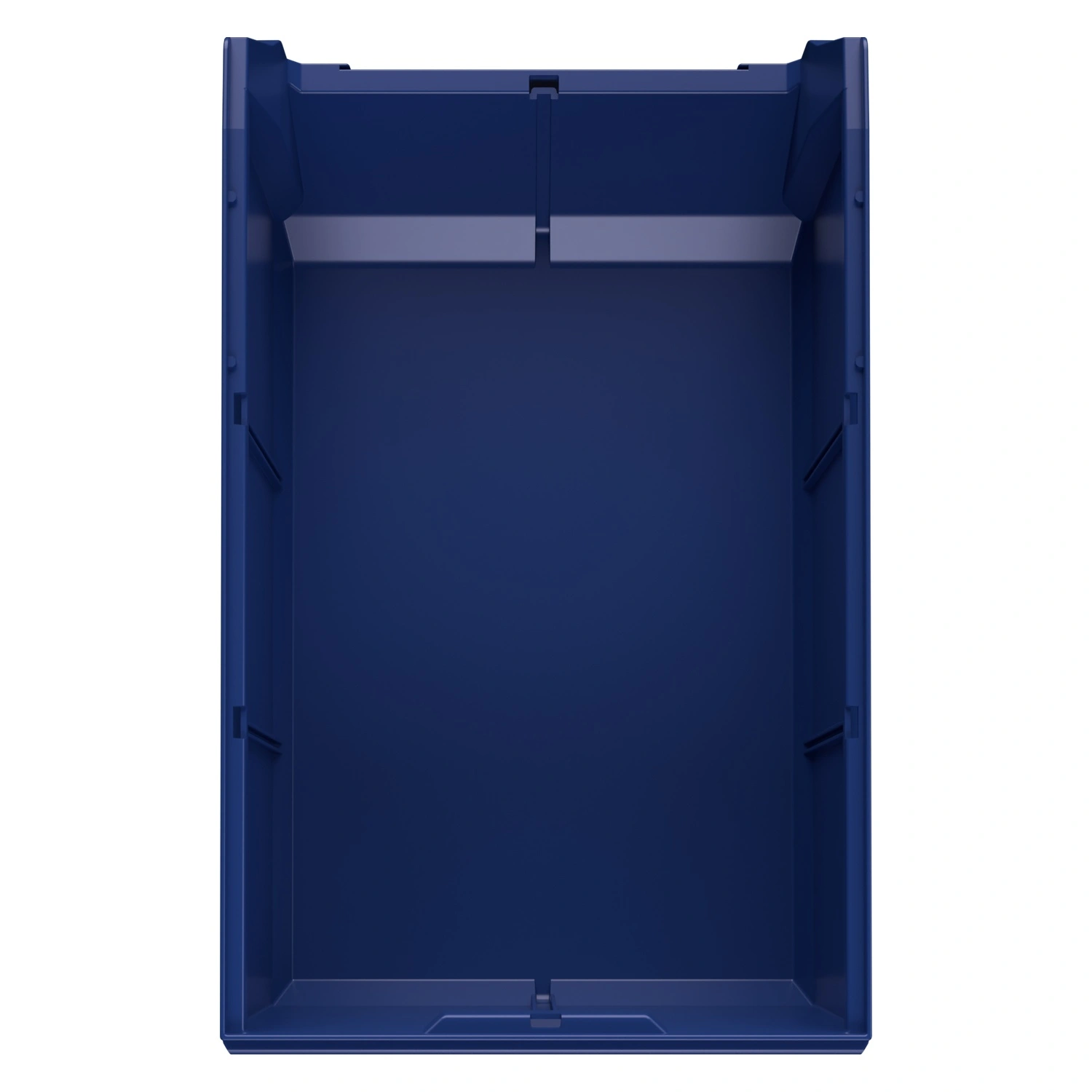 Складской лоток Logic Store 500x300x200 мм iPlast синий индиго с отверстиями для перегородок