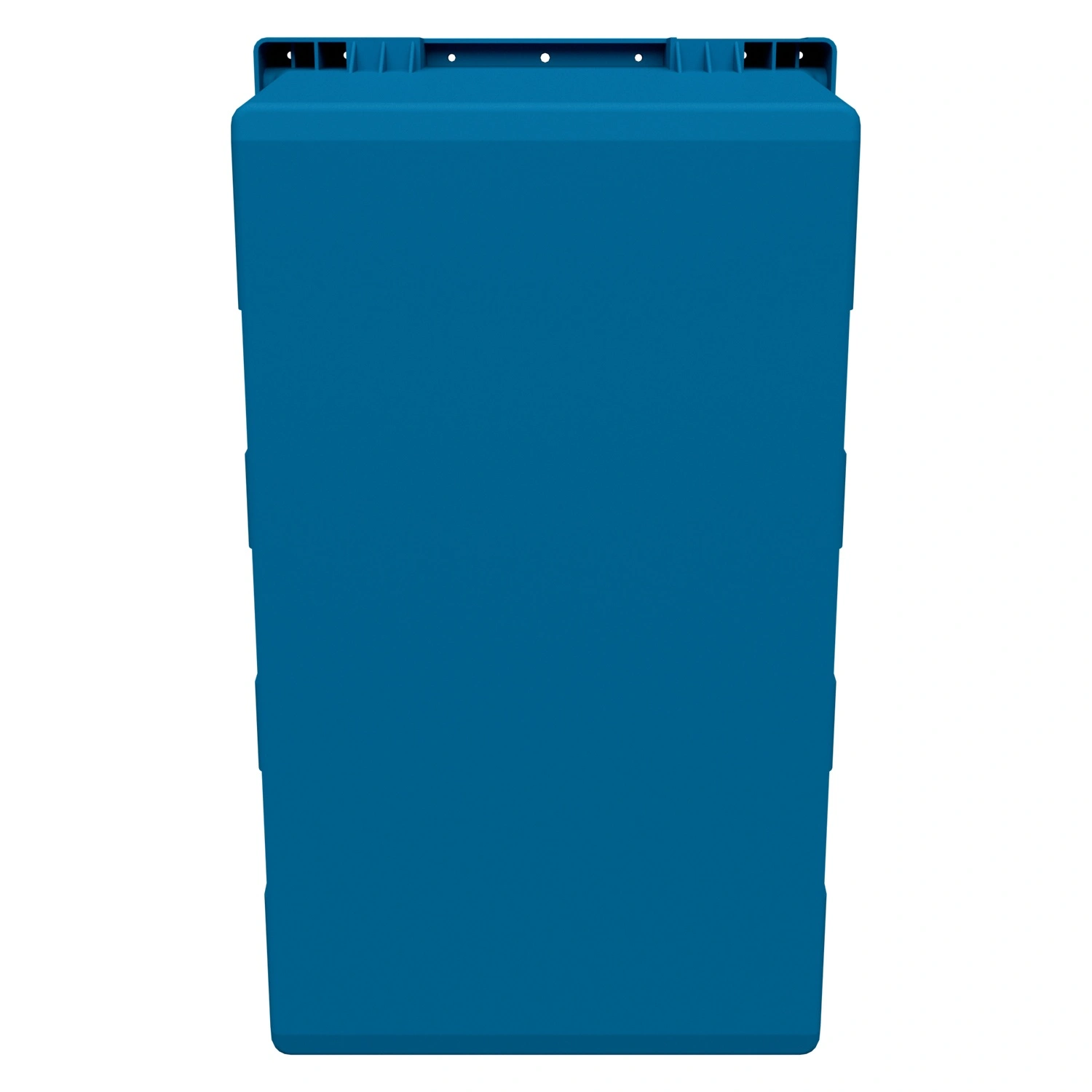 Вкладываемый контейнер INSTORE KV-5321 490x300x210 мм iPlast голубой со сплошным дном