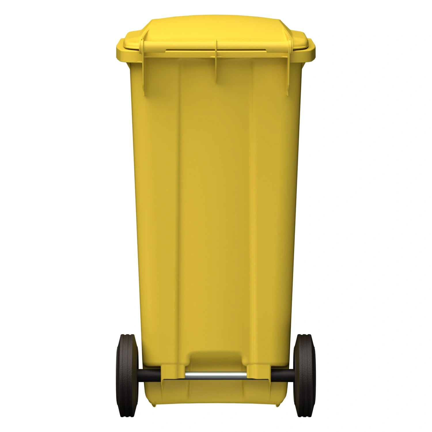 Мусорный контейнер 120 л iPlast жёлтый 2-колёсный (д. 200 мм) с жёлтой крышкой NEW (20.805) Мусорный контейнер 120 л iPlast жёлтый 2-колёсный (д. 200 мм) с жёлтой крышкой NEW (20.805)